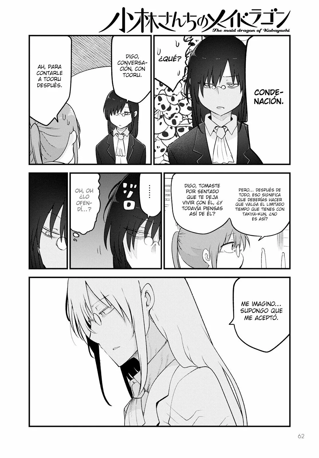 Kobayashi-san Chi no Maid Dragon Capítulo 129 - Page 11