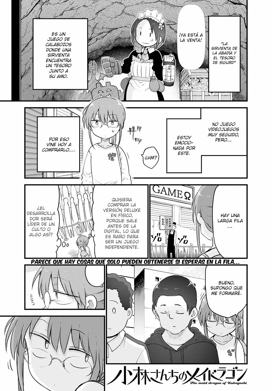Kobayashi-san Chi no Maid Dragon Capítulo 129 - Page 2