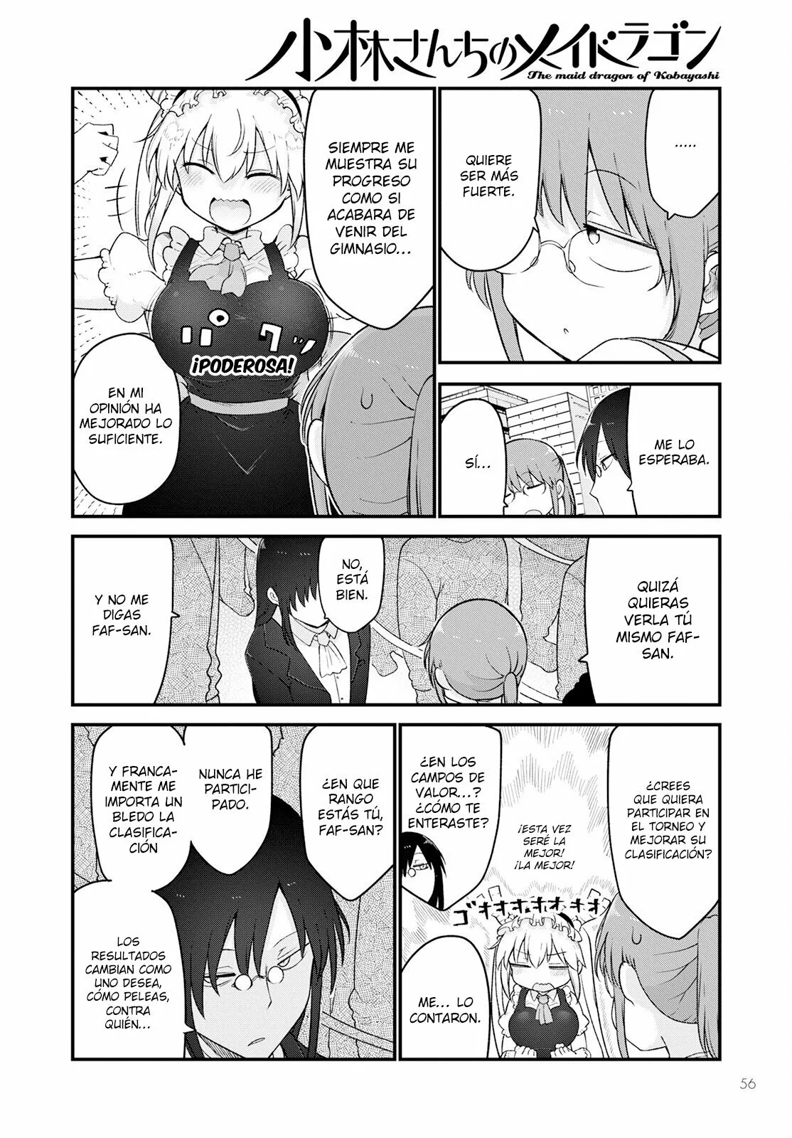 Kobayashi-san Chi no Maid Dragon Capítulo 129 - Page 5