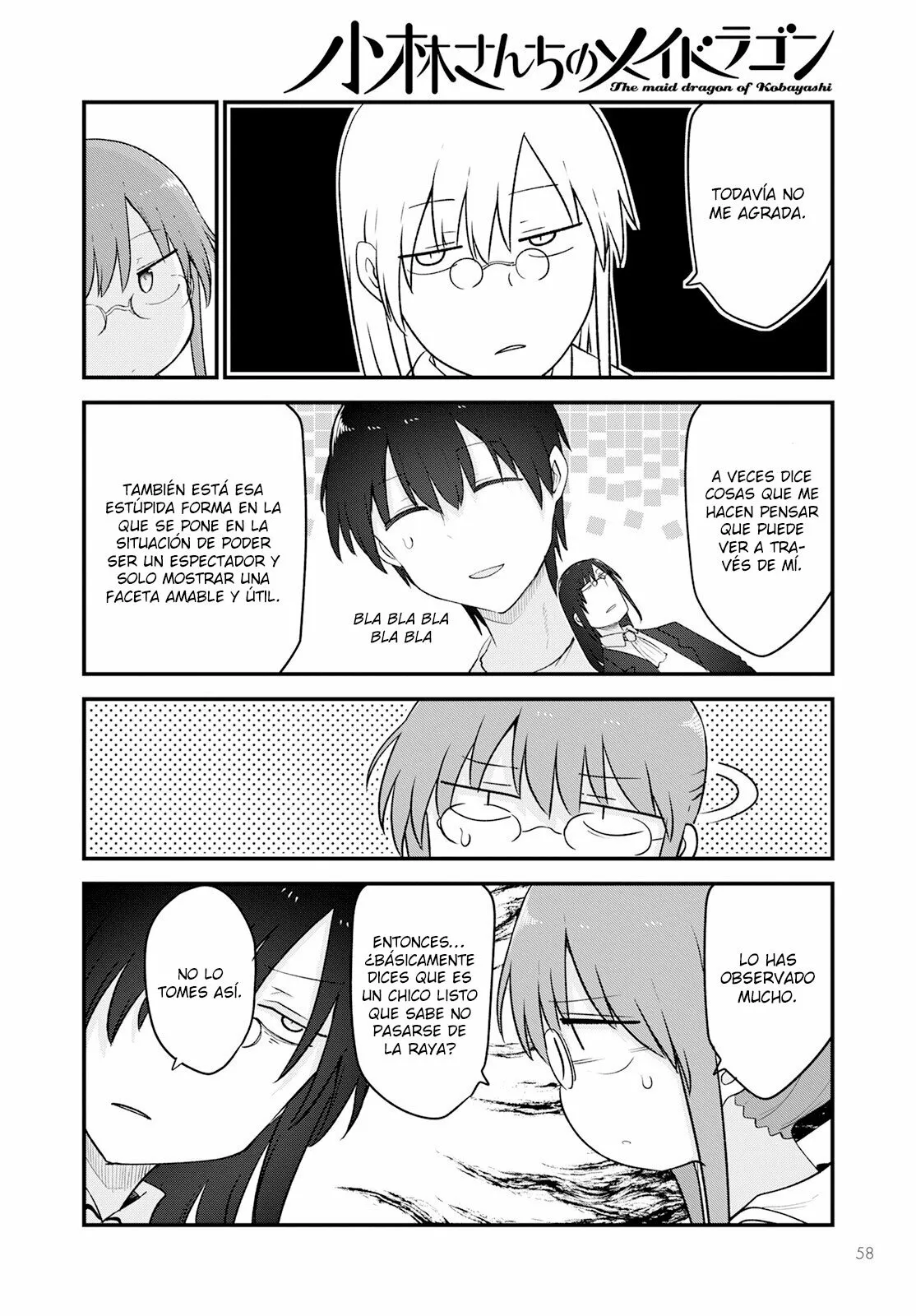 Kobayashi-san Chi no Maid Dragon Capítulo 129 - Page 7