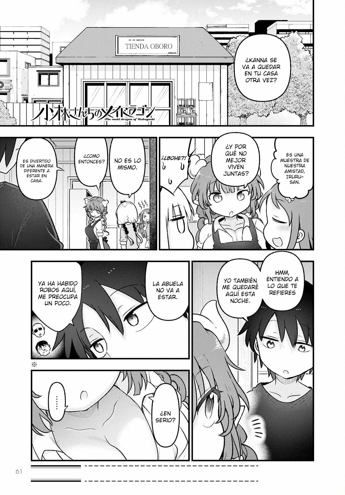 Kobayashi-san Chi no Maid Dragon Capítulo 130 - Page 2
