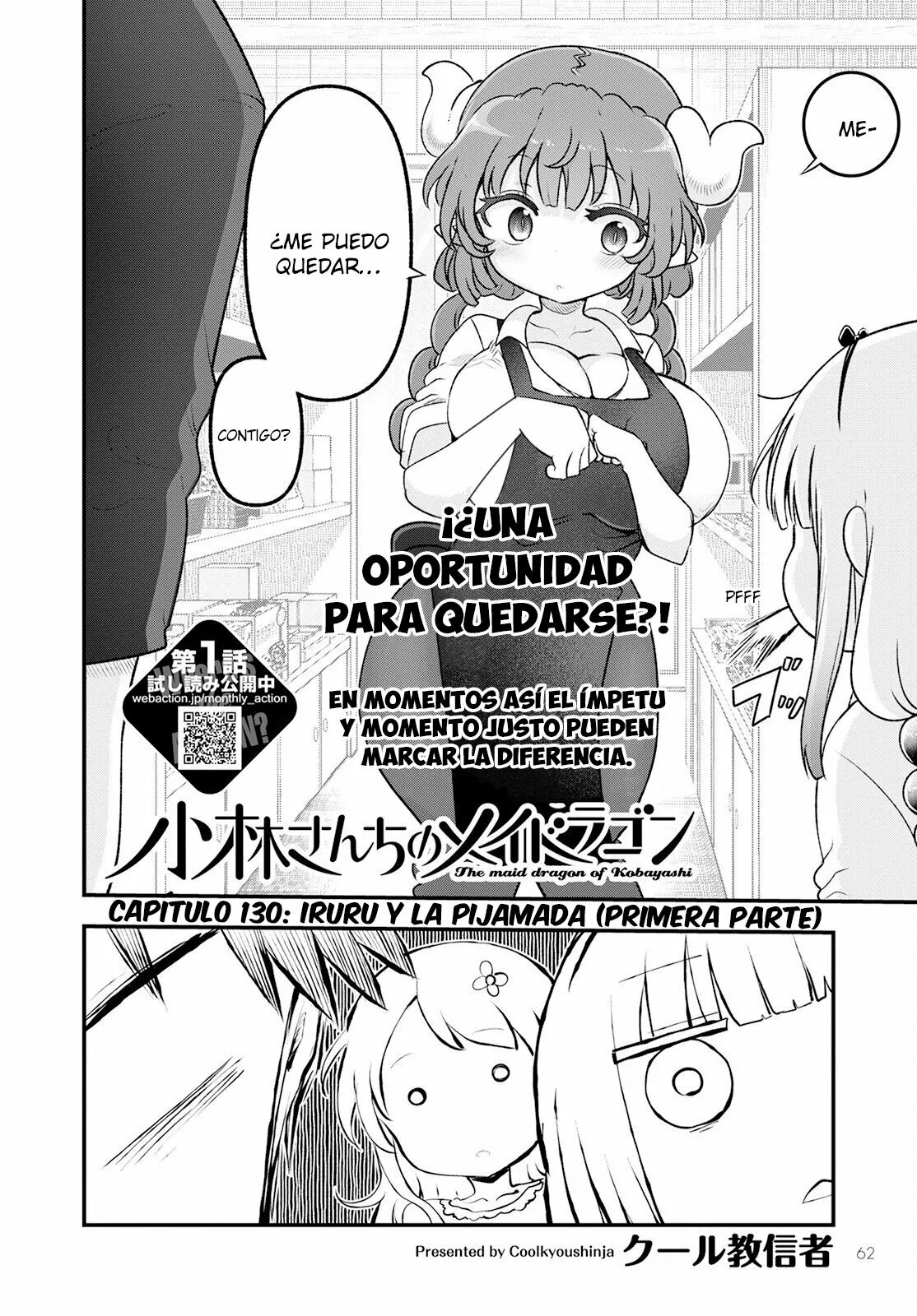 Kobayashi-san Chi no Maid Dragon Capítulo 130 - Page 3