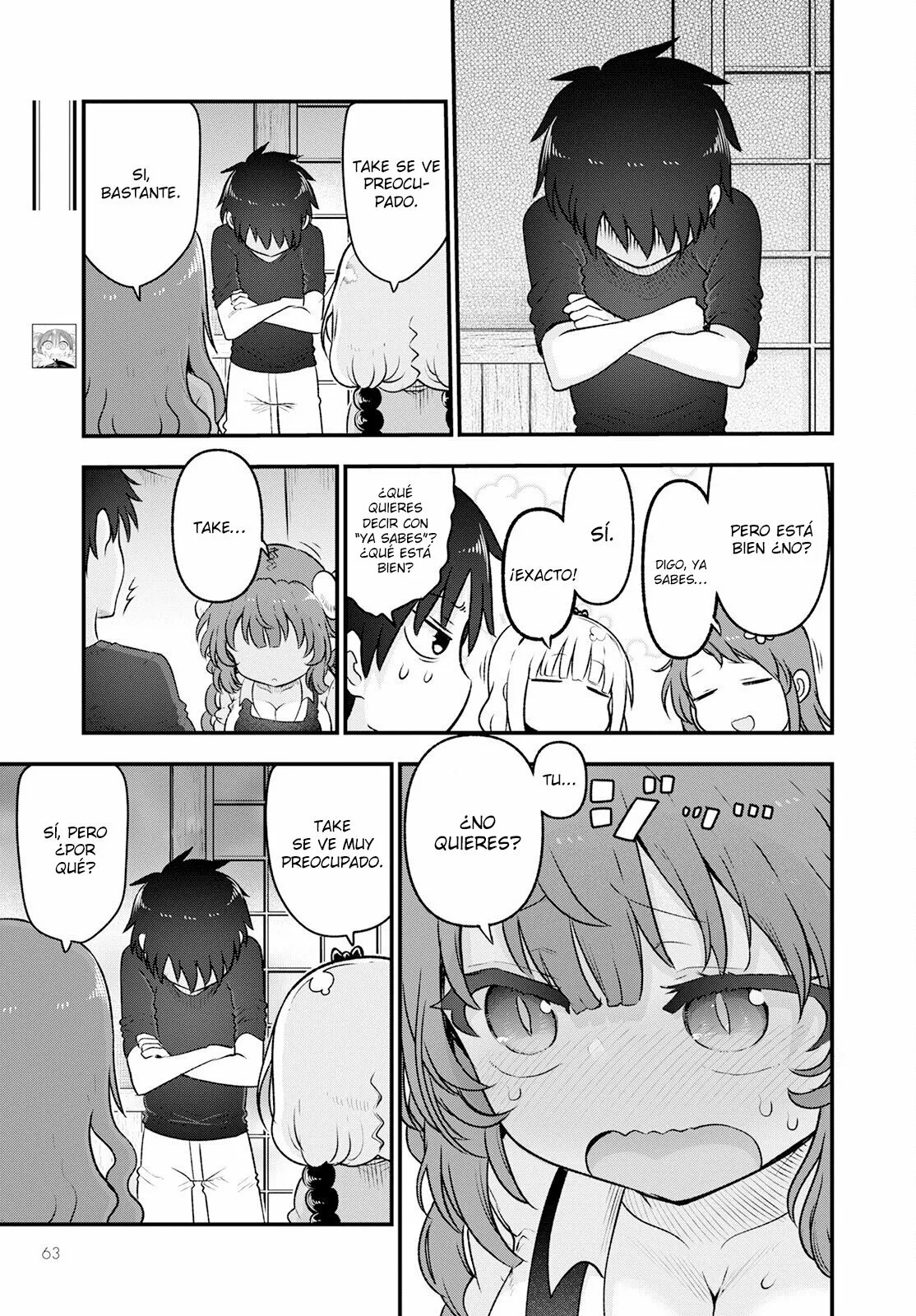 Kobayashi-san Chi no Maid Dragon Capítulo 130 - Page 4