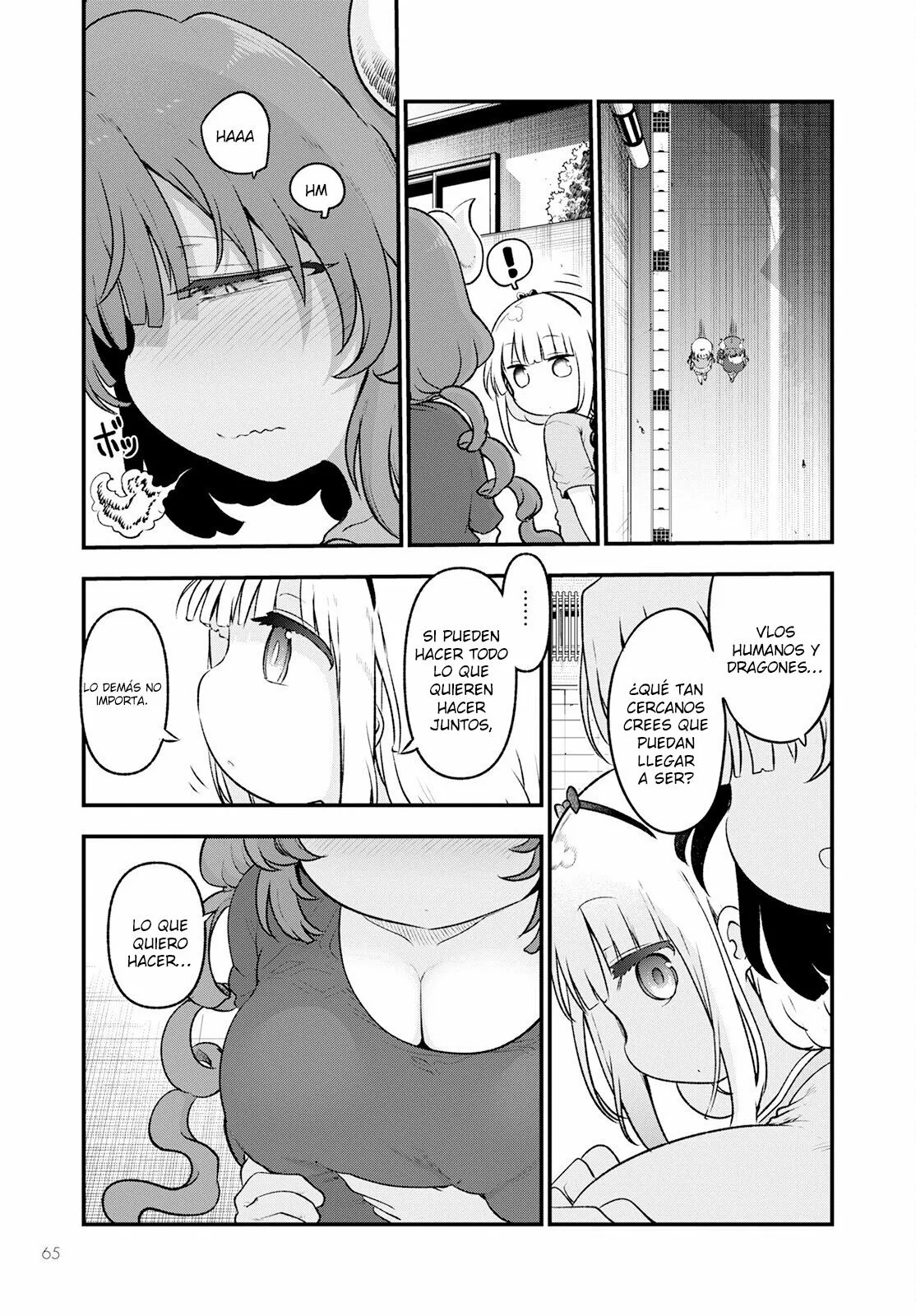 Kobayashi-san Chi no Maid Dragon Capítulo 130 - Page 6