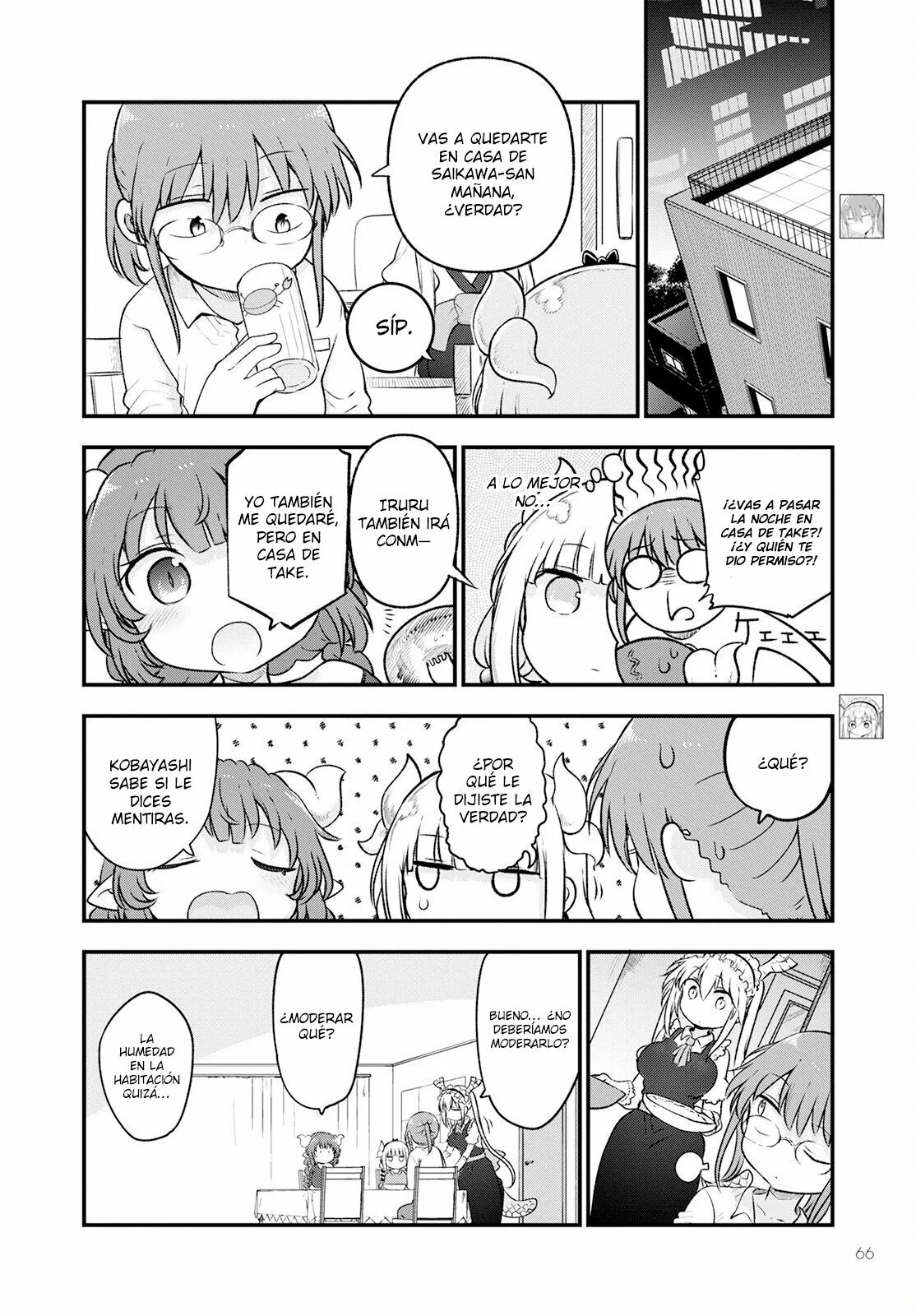 Kobayashi-san Chi no Maid Dragon Capítulo 130 - Page 7