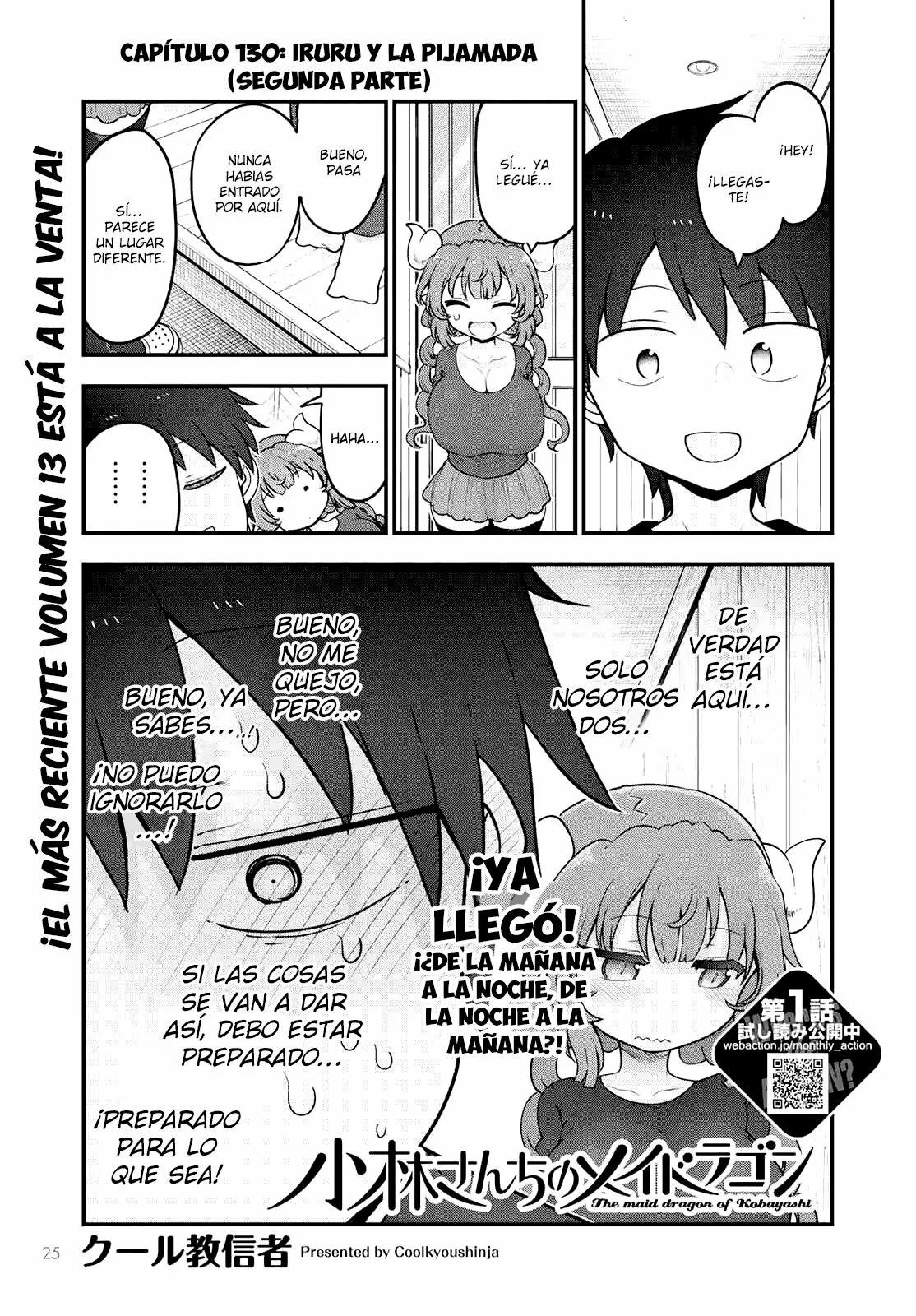 Kobayashi-san Chi no Maid Dragon Capítulo 131 - Page 2