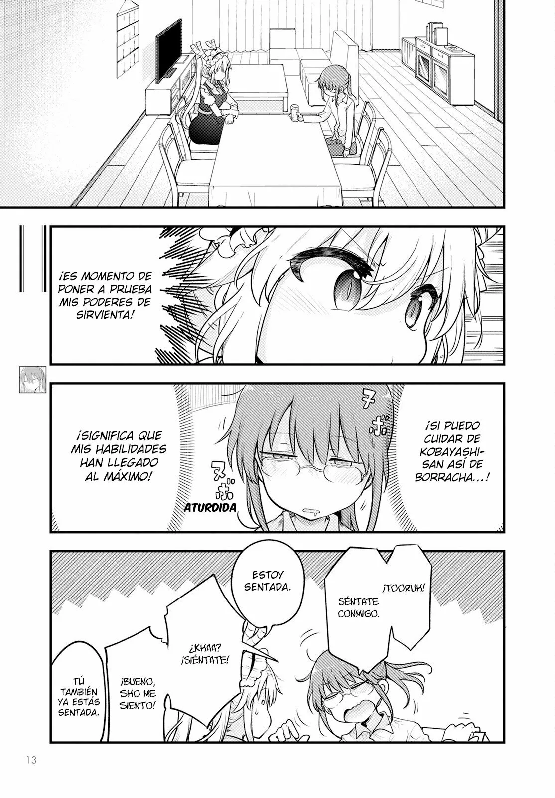 Kobayashi-san Chi no Maid Dragon Capítulo 132 - Page 4