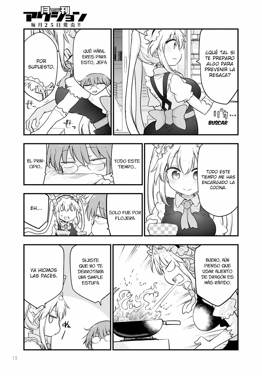 Kobayashi-san Chi no Maid Dragon Capítulo 132 - Page 6