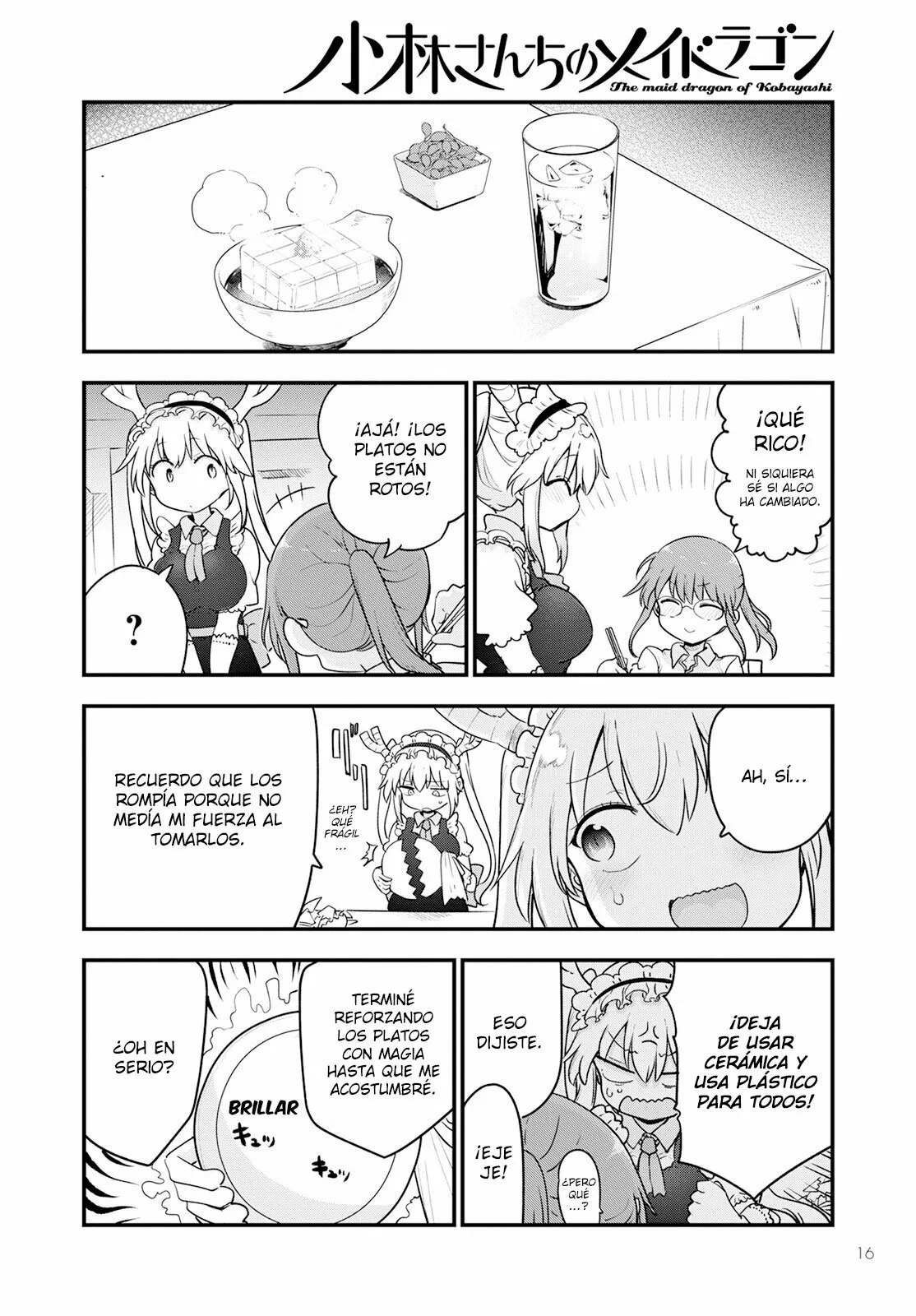 Kobayashi-san Chi no Maid Dragon Capítulo 132 - Page 7