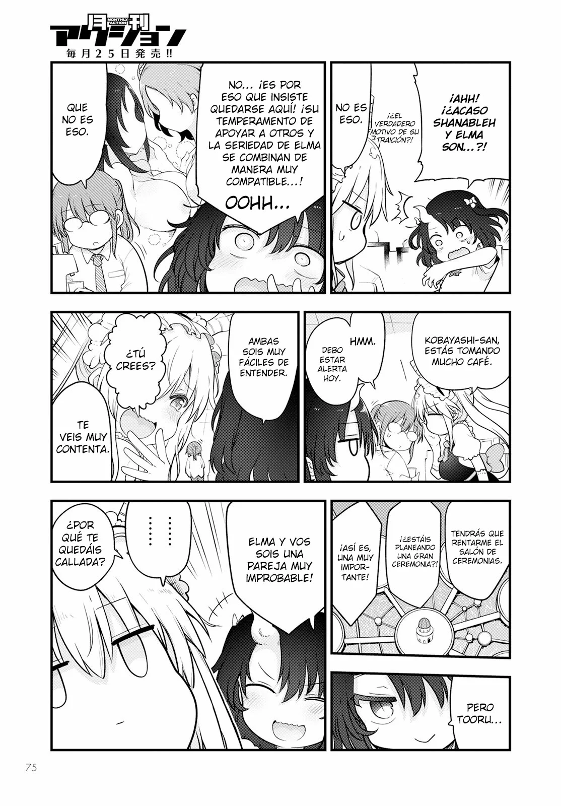 Kobayashi-san Chi no Maid Dragon Capítulo 133 - Page 10