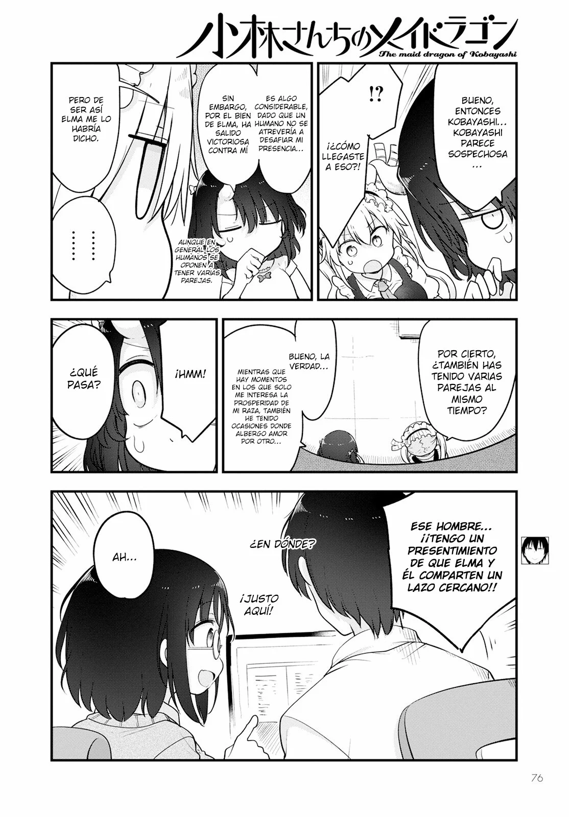 Kobayashi-san Chi no Maid Dragon Capítulo 133 - Page 11
