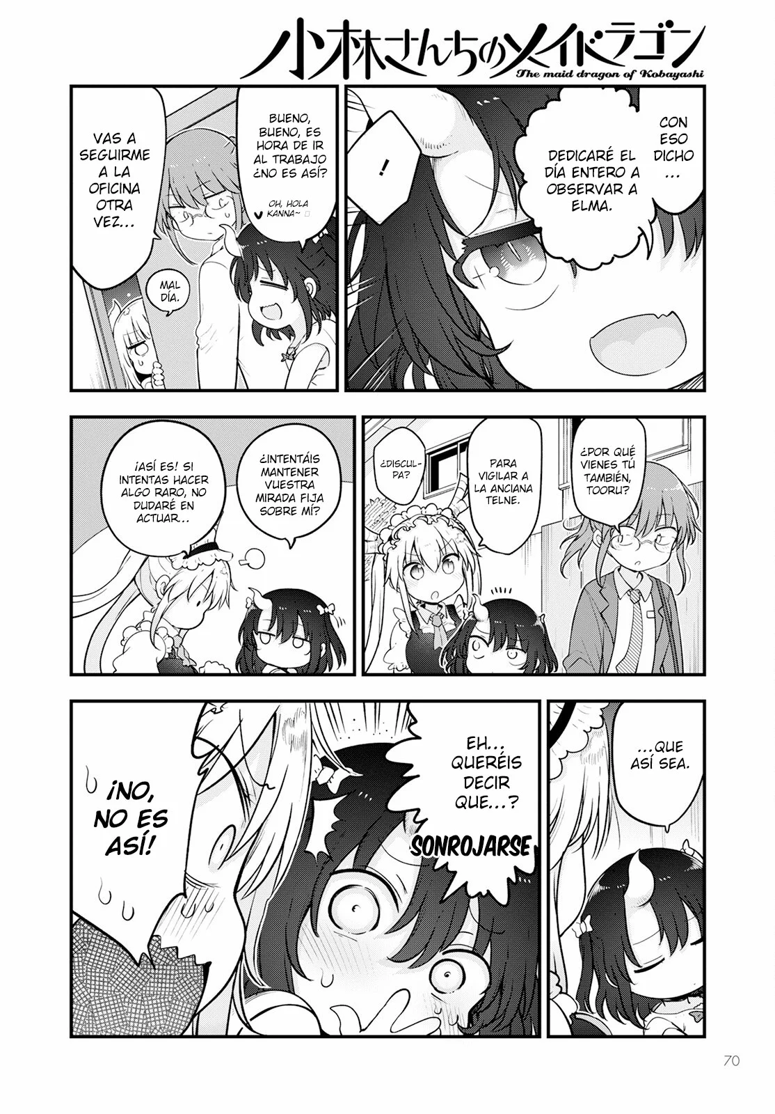 Kobayashi-san Chi no Maid Dragon Capítulo 133 - Page 5