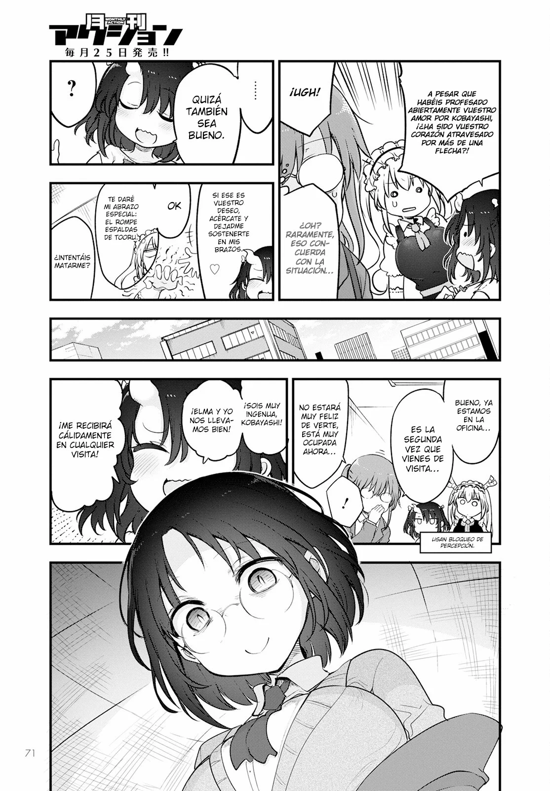 Kobayashi-san Chi no Maid Dragon Capítulo 133 - Page 6