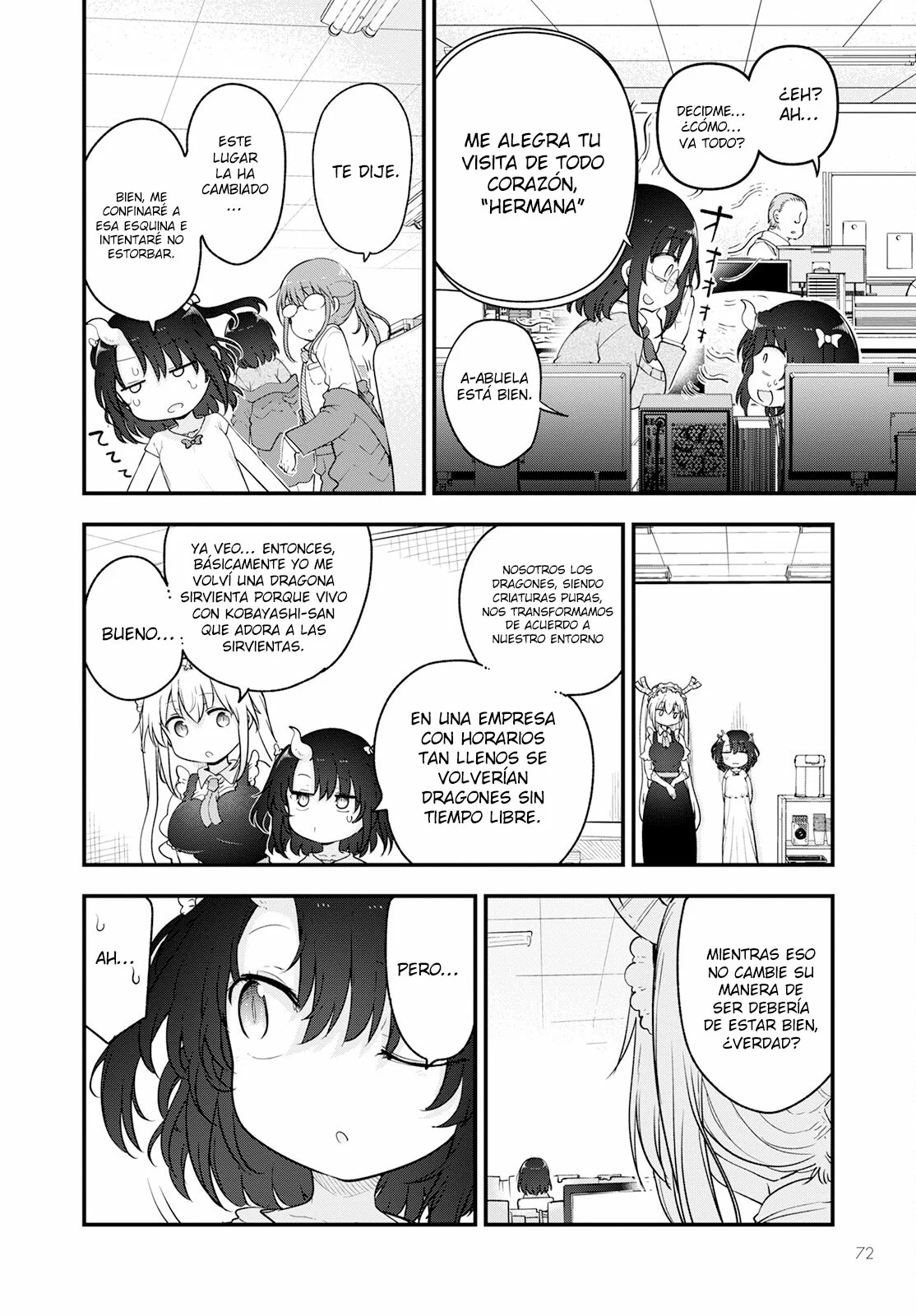 Kobayashi-san Chi no Maid Dragon Capítulo 133 - Page 7