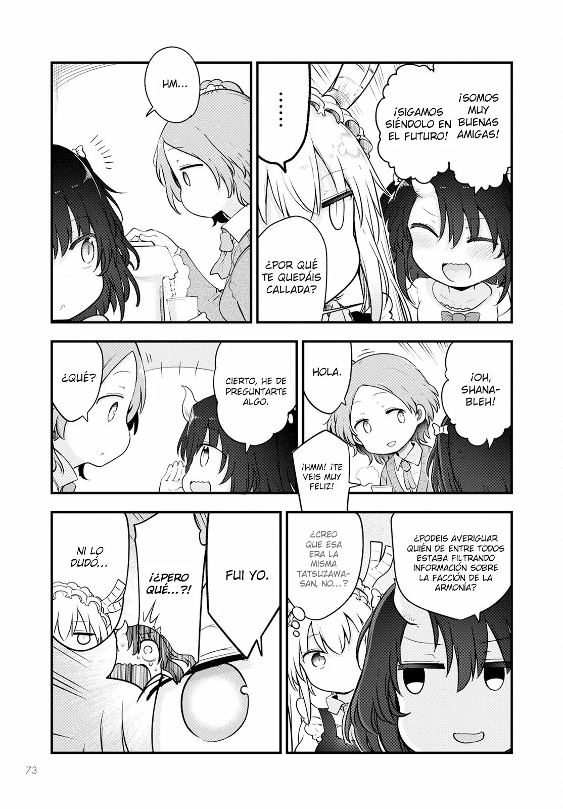 Kobayashi-san Chi no Maid Dragon Capítulo 133 - Page 8
