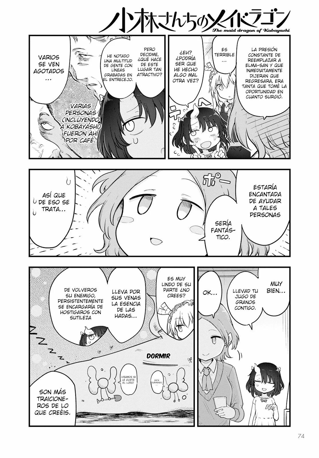 Kobayashi-san Chi no Maid Dragon Capítulo 133 - Page 9