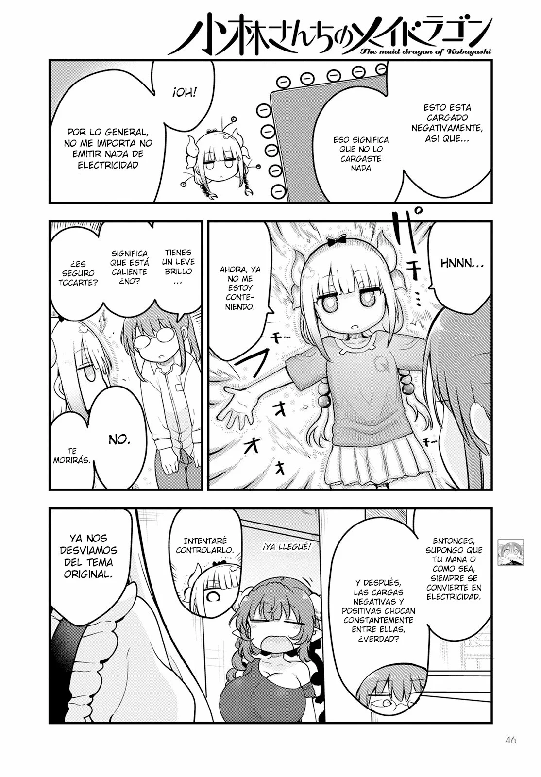 Kobayashi-san Chi no Maid Dragon Capítulo 134 - Page 7