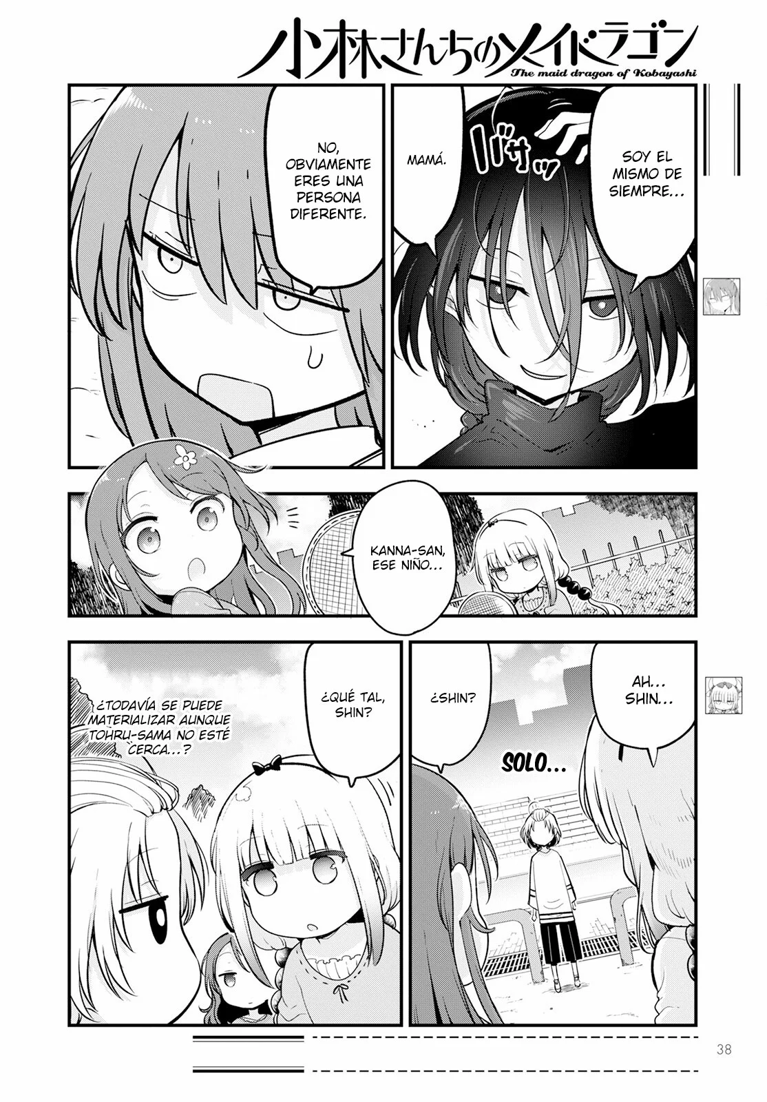 Kobayashi-san Chi no Maid Dragon Capítulo 135 - Page 3