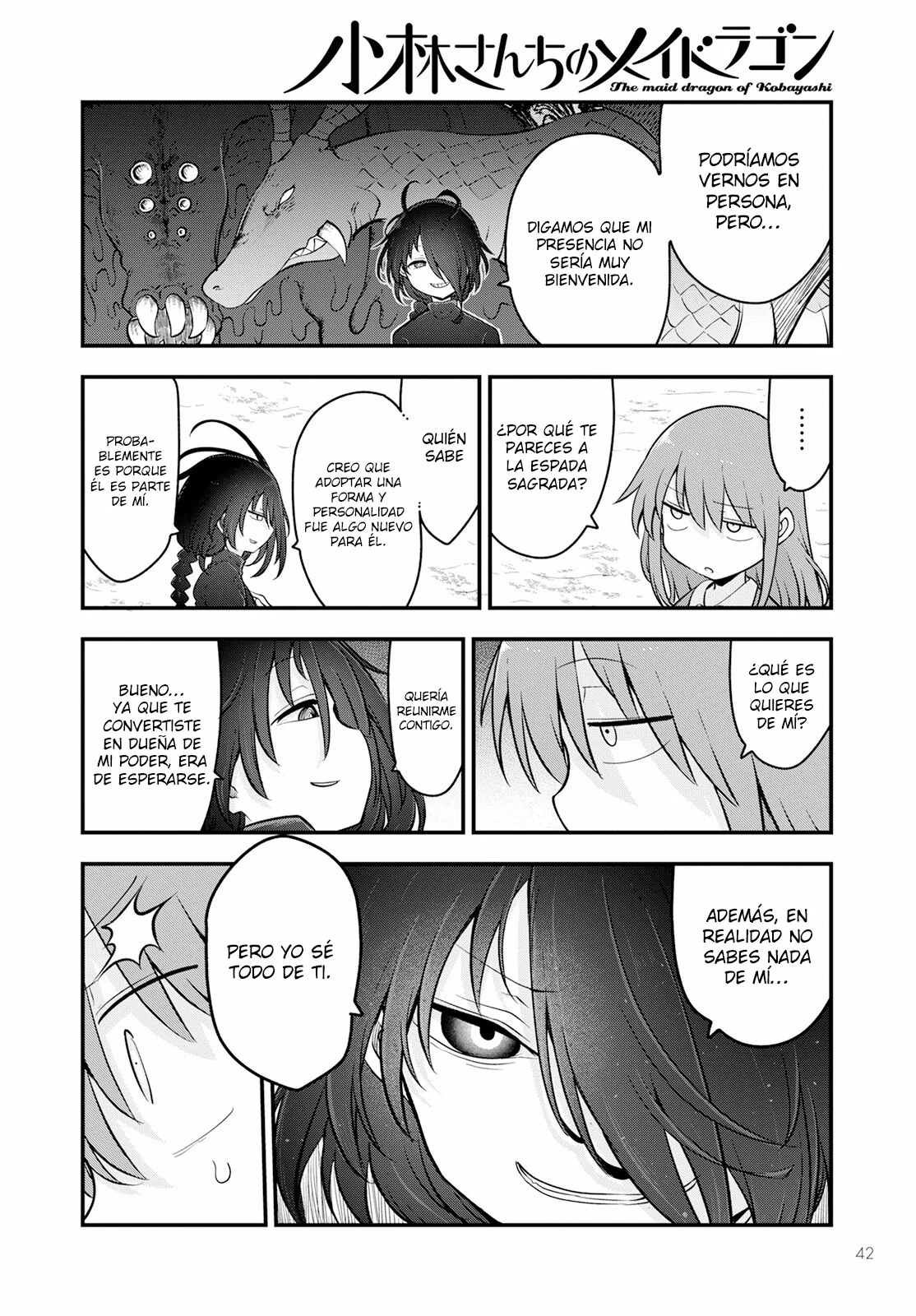 Kobayashi-san Chi no Maid Dragon Capítulo 135 - Page 7