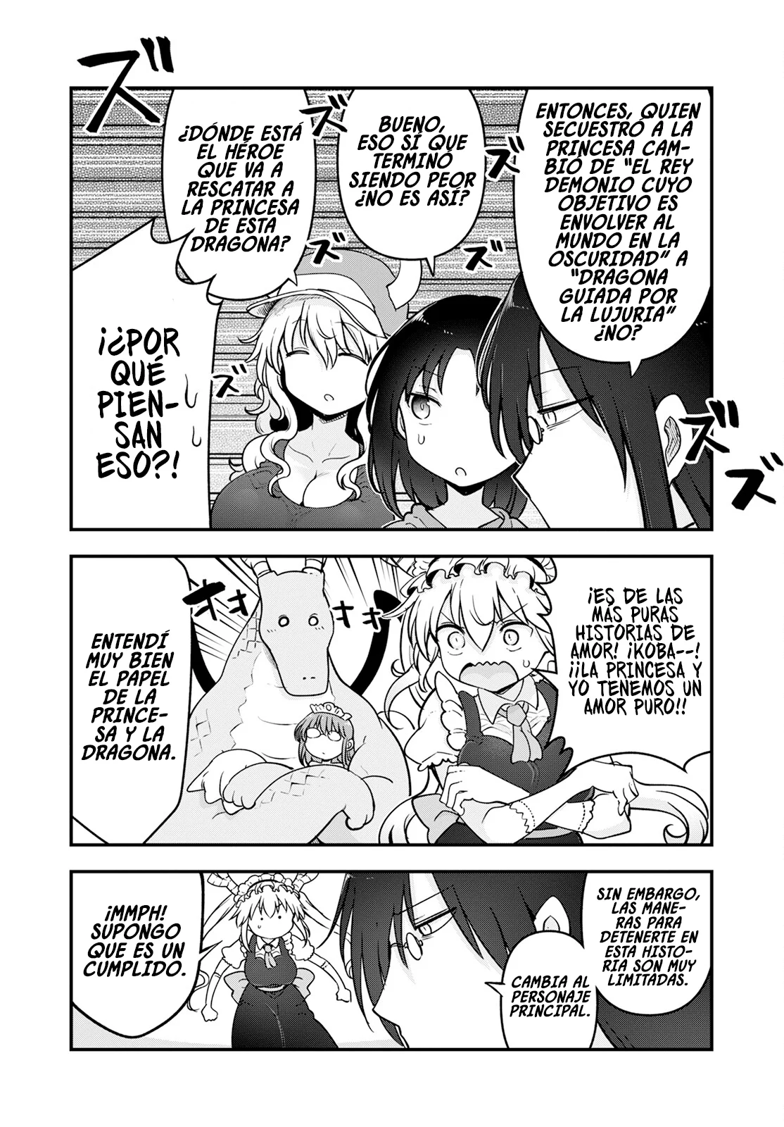 Kobayashi-san Chi no Maid Dragon Capítulo 136 - Page 10