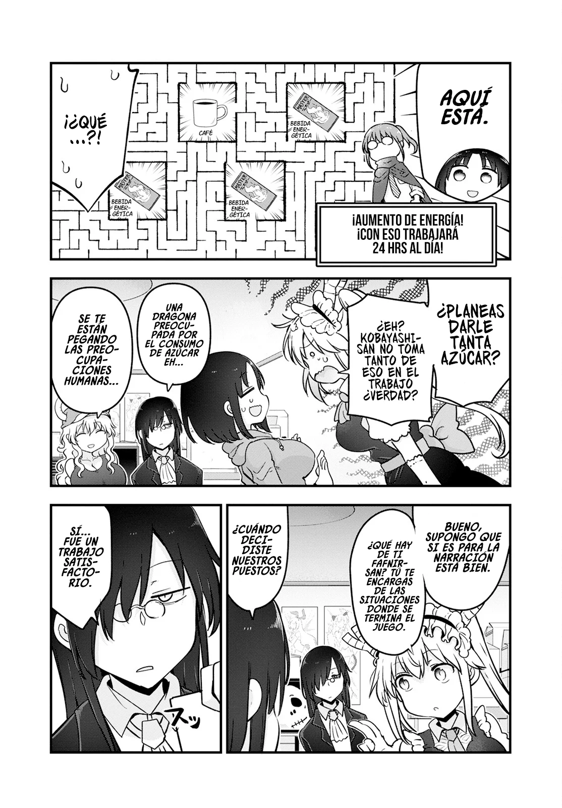Kobayashi-san Chi no Maid Dragon Capítulo 136 - Page 12