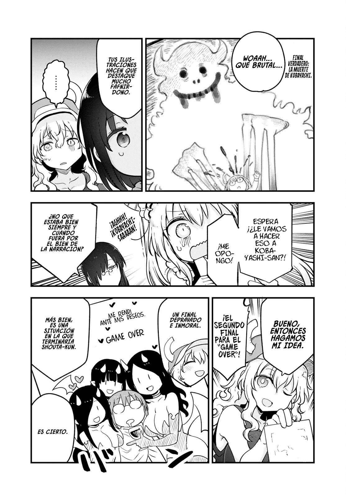 Kobayashi-san Chi no Maid Dragon Capítulo 136 - Page 13