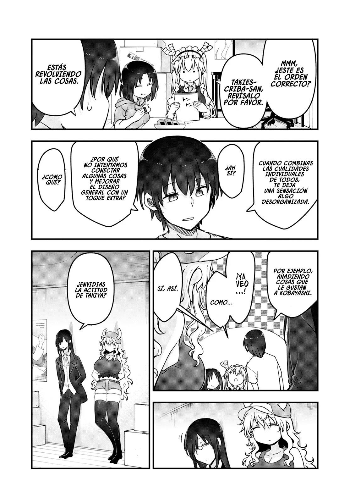 Kobayashi-san Chi no Maid Dragon Capítulo 136 - Page 14