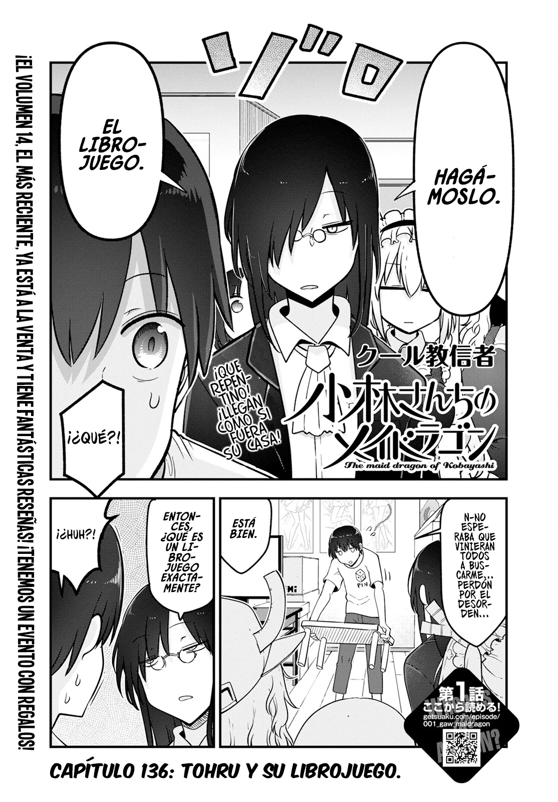 Kobayashi-san Chi no Maid Dragon Capítulo 136 - Page 4