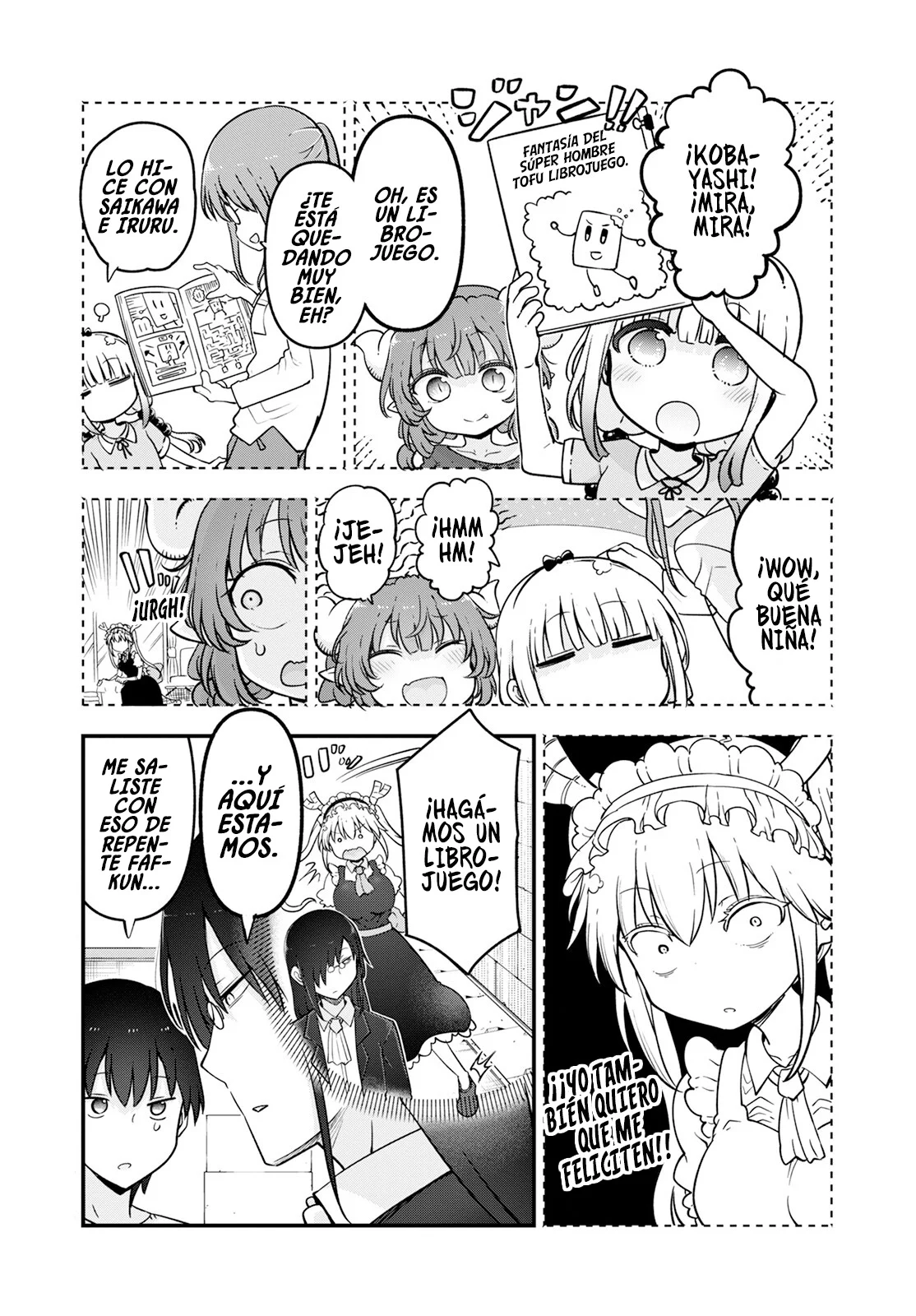 Kobayashi-san Chi no Maid Dragon Capítulo 136 - Page 6