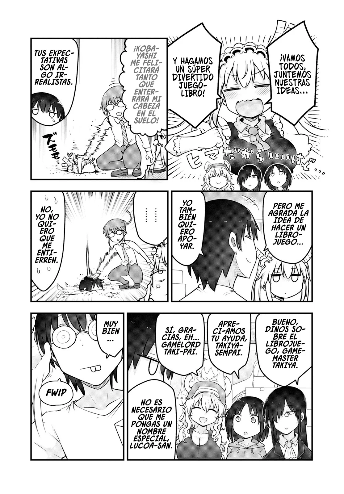 Kobayashi-san Chi no Maid Dragon Capítulo 136 - Page 7