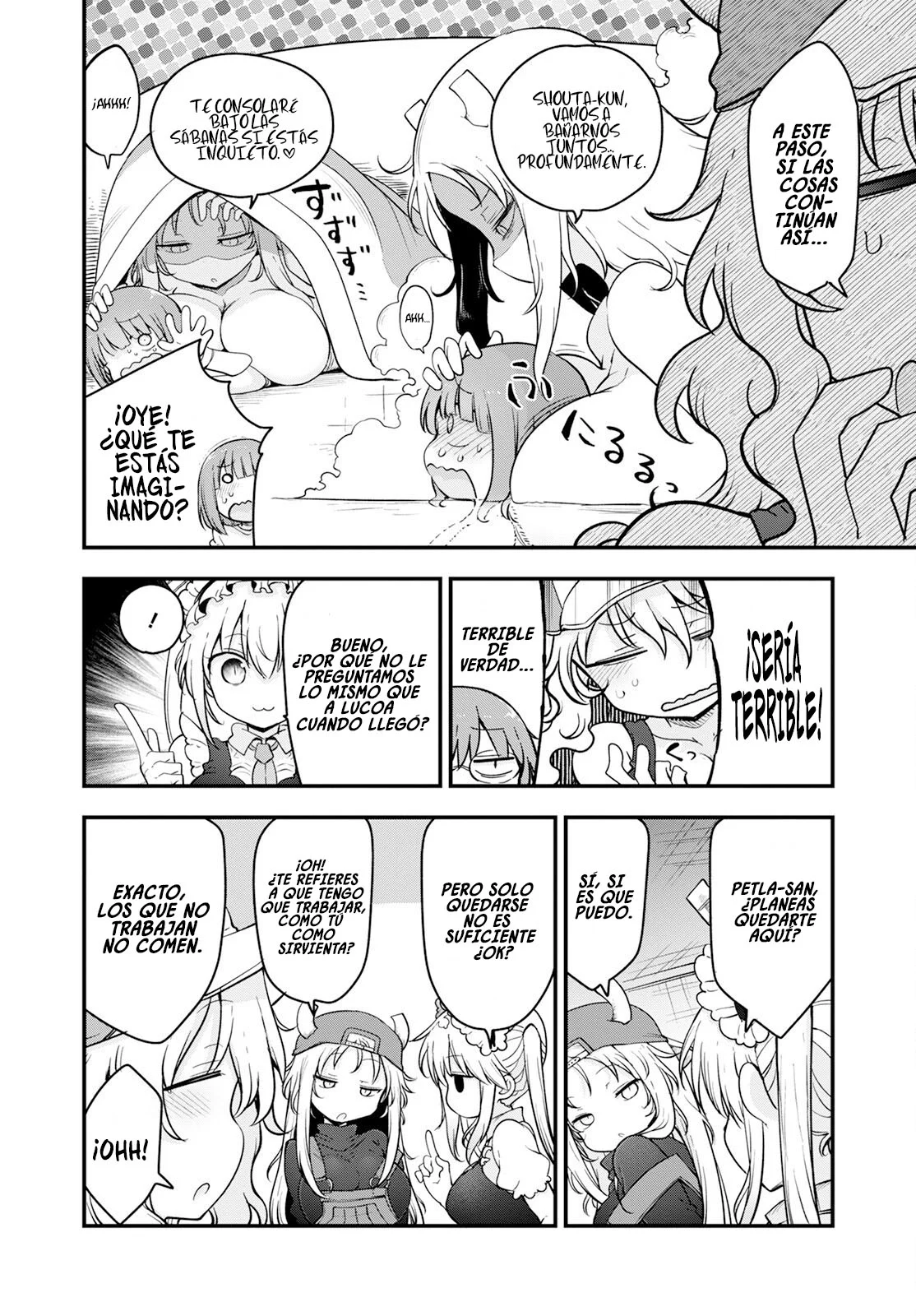 Kobayashi-san Chi no Maid Dragon Capítulo 137 - Page 12