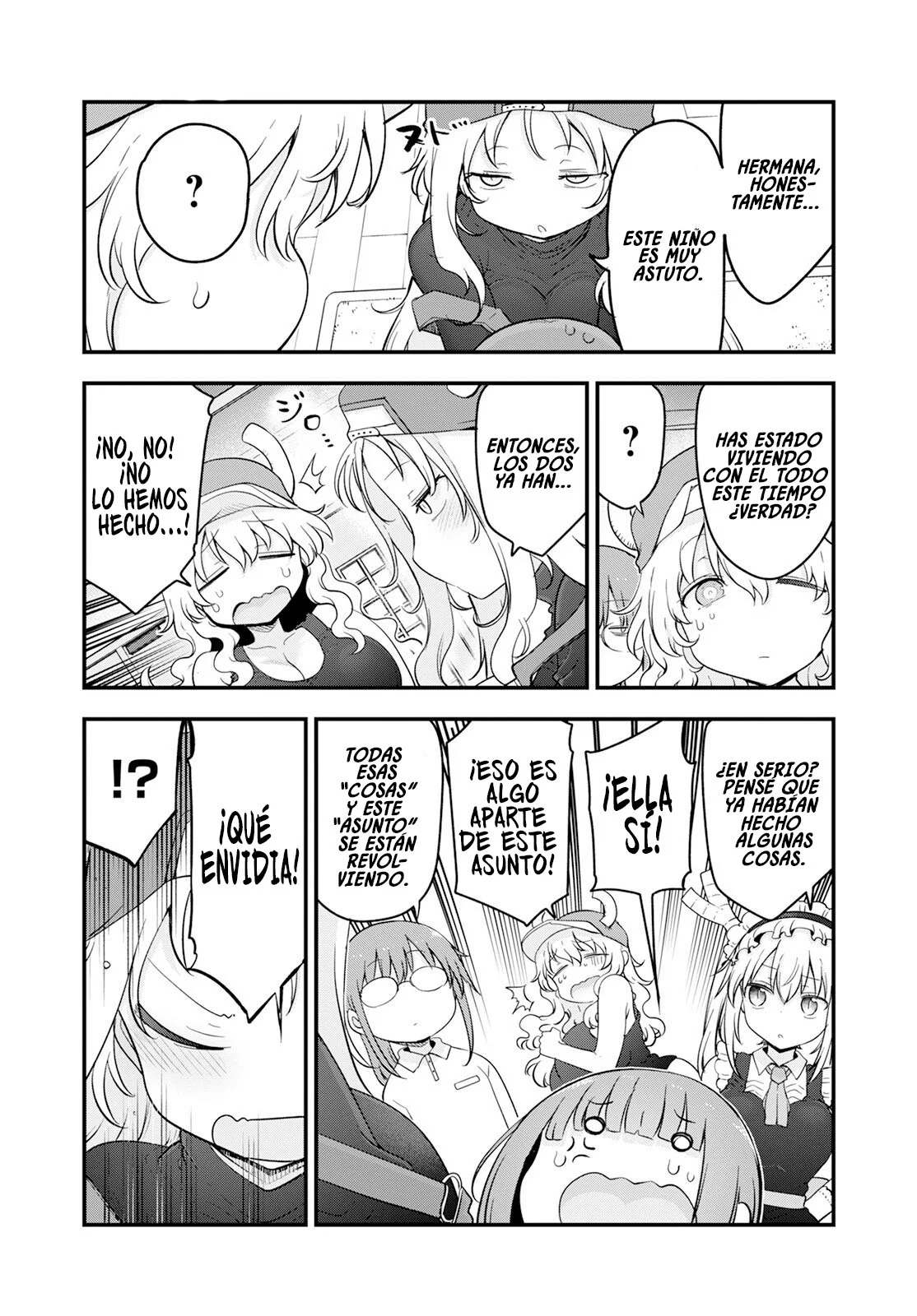 Kobayashi-san Chi no Maid Dragon Capítulo 137 - Page 9