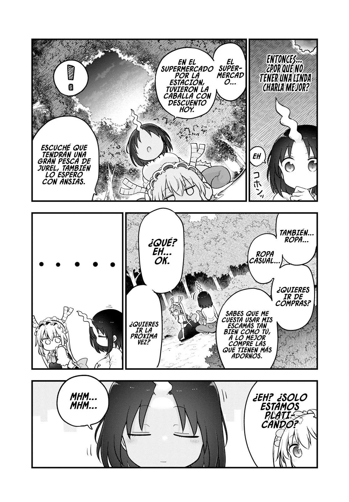 Kobayashi-san Chi no Maid Dragon Capítulo 138 - Page 12