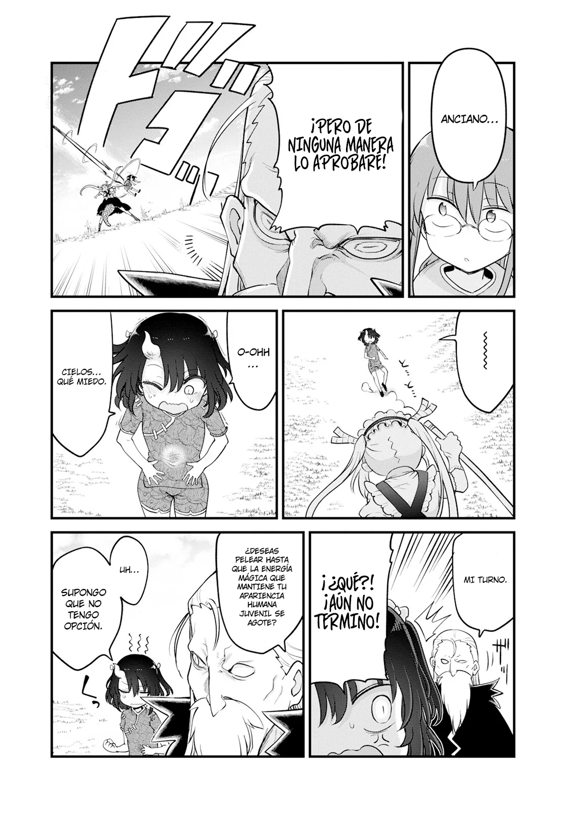 Kobayashi-san Chi no Maid Dragon Capítulo 139 - Page 12