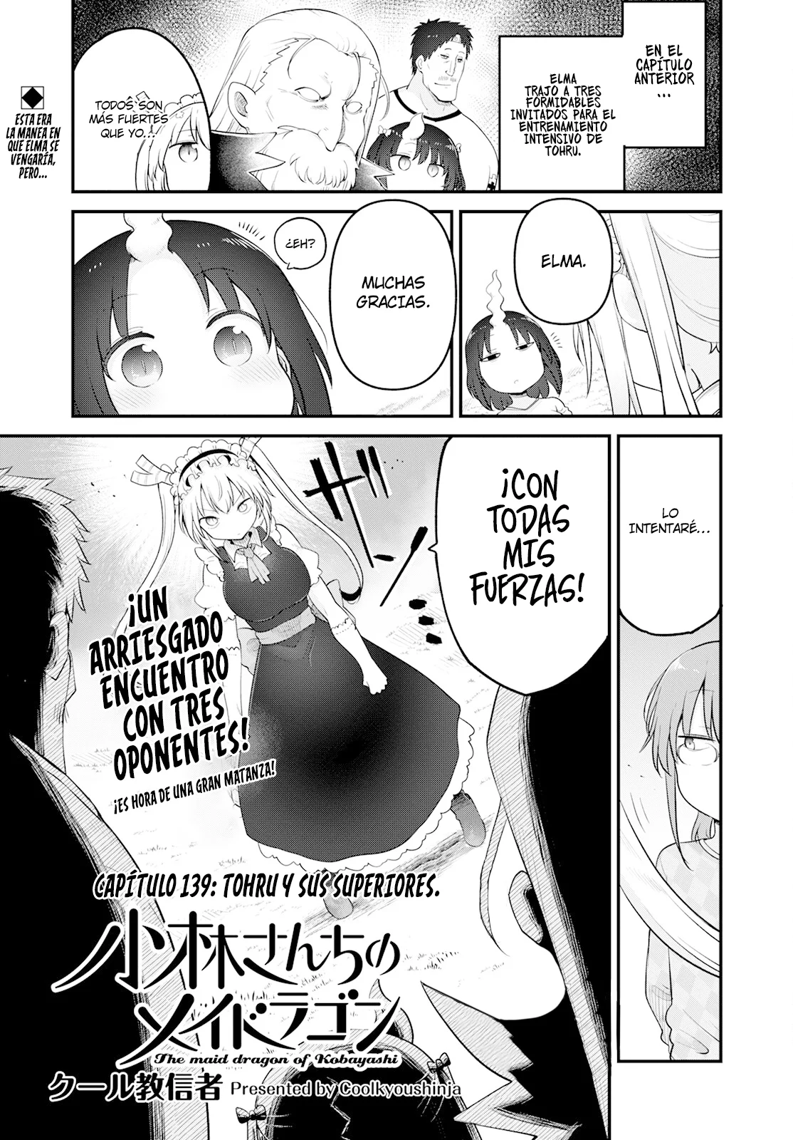 Kobayashi-san Chi no Maid Dragon Capítulo 139 - Page 3