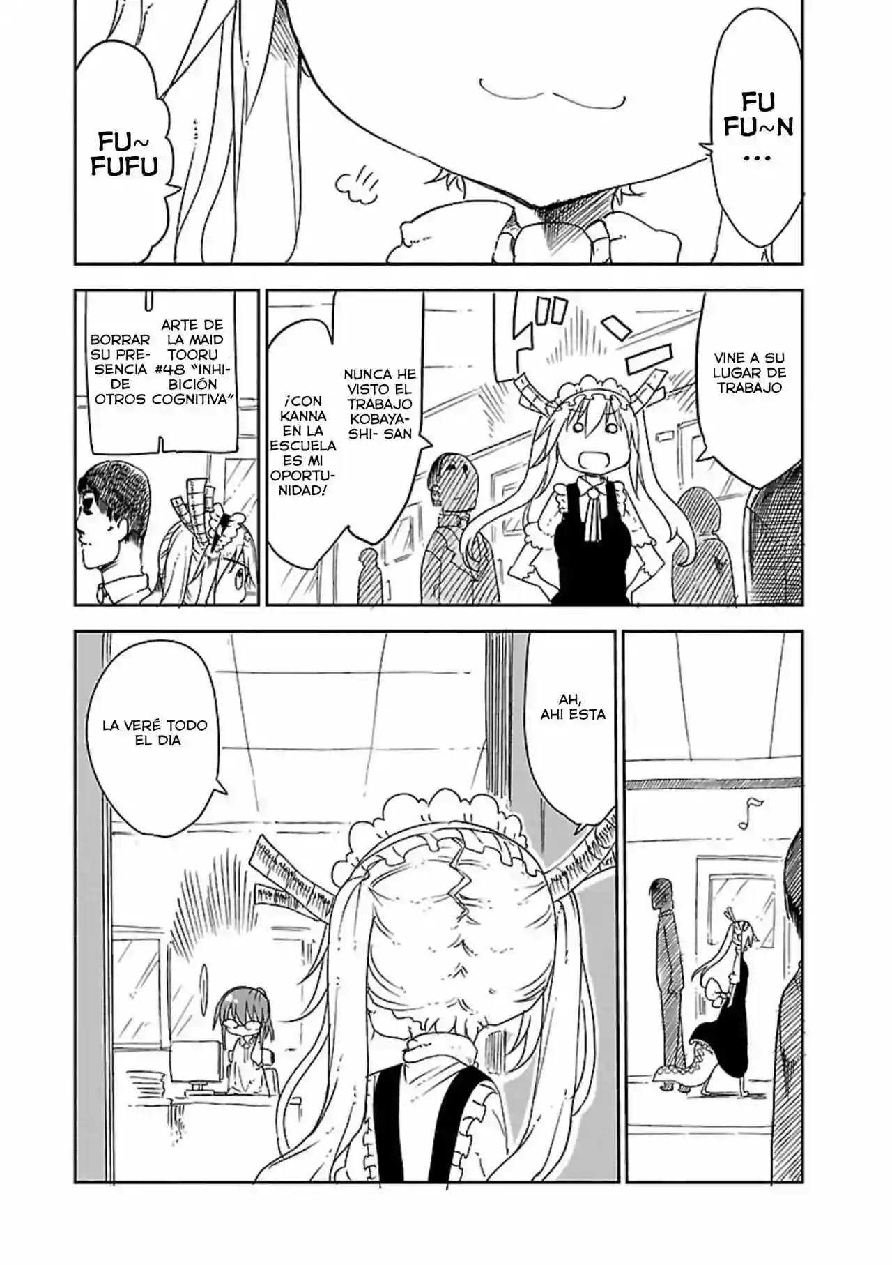 Kobayashi-san Chi no Maid Dragon Capítulo 14 - Page 4