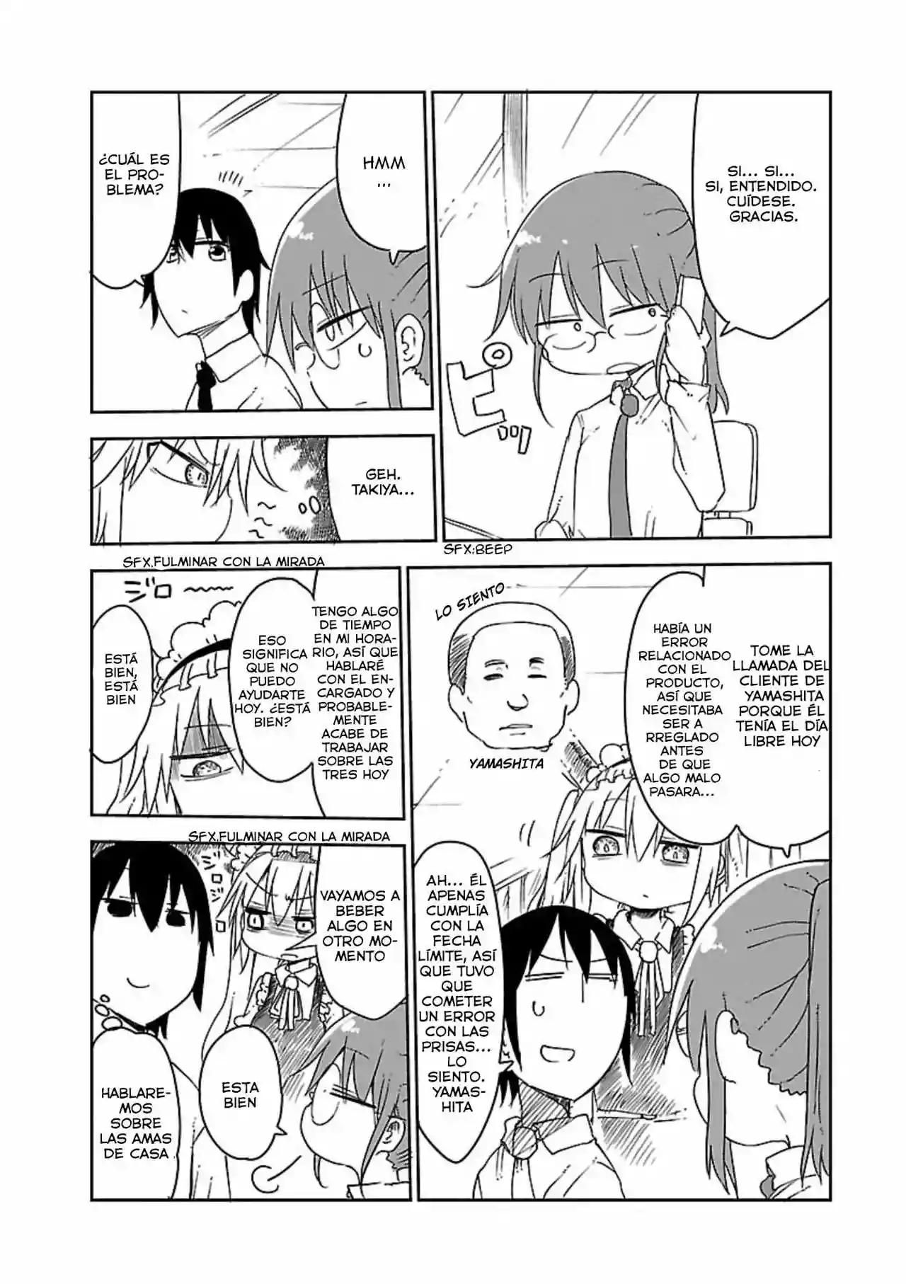 Kobayashi-san Chi no Maid Dragon Capítulo 14 - Page 5