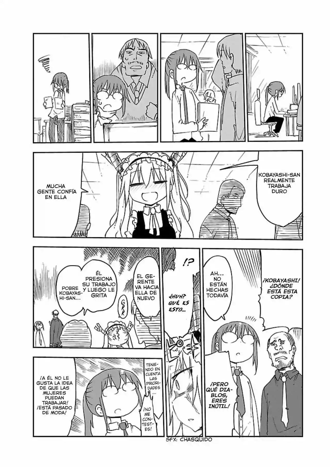 Kobayashi-san Chi no Maid Dragon Capítulo 14 - Page 7
