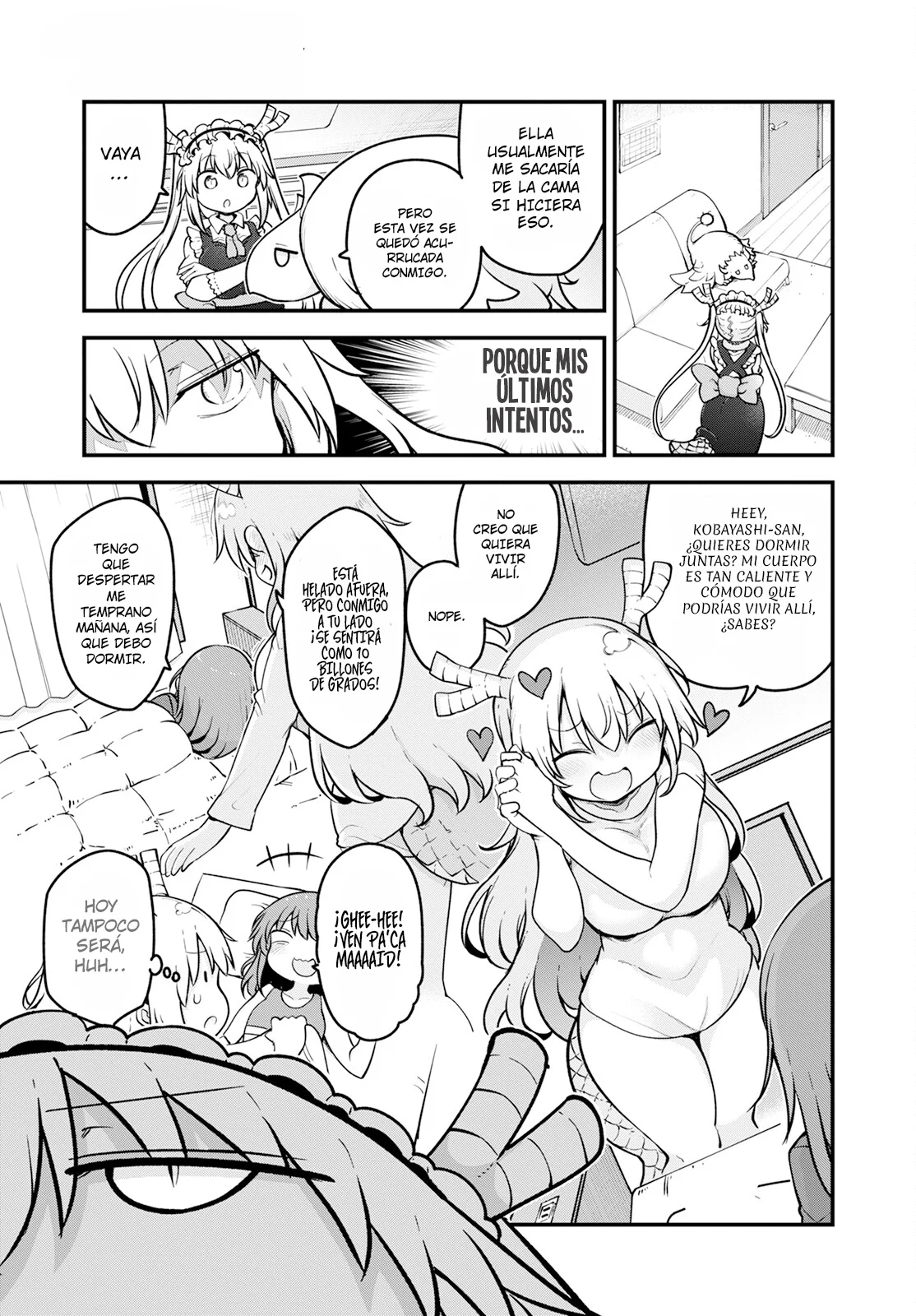 Kobayashi-san Chi no Maid Dragon Capítulo 140 - Page 6