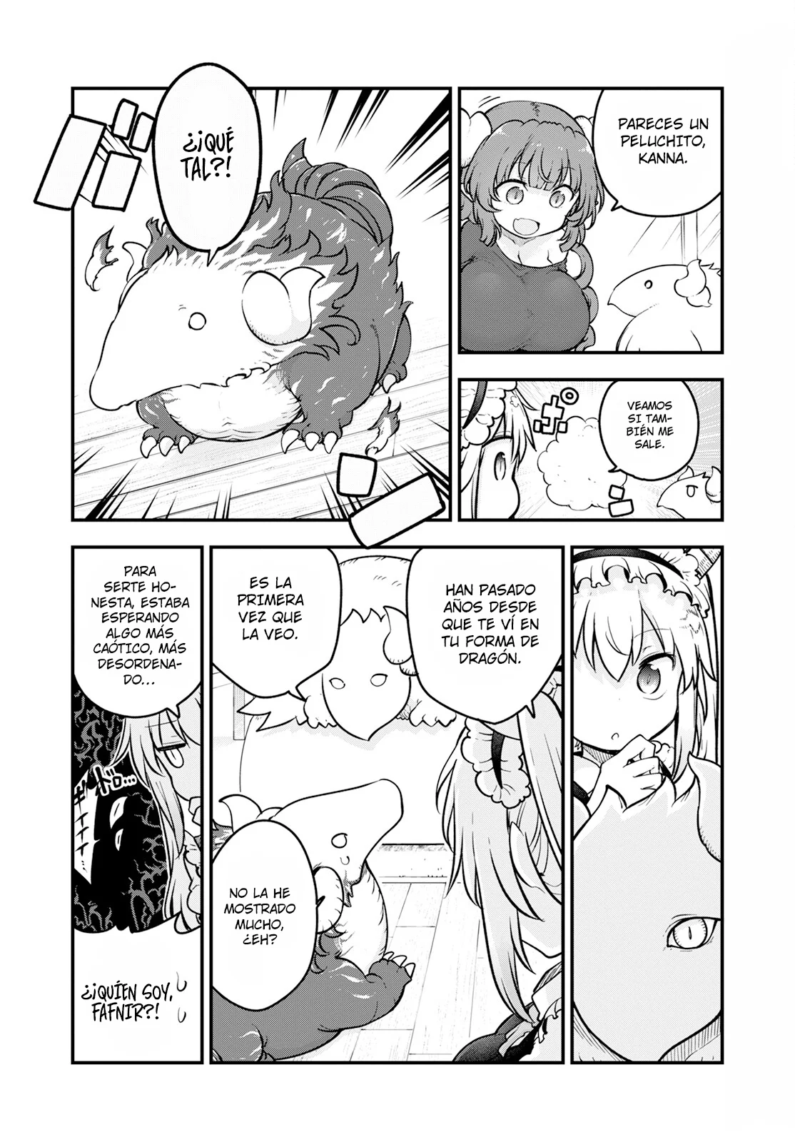 Kobayashi-san Chi no Maid Dragon Capítulo 140 - Page 7
