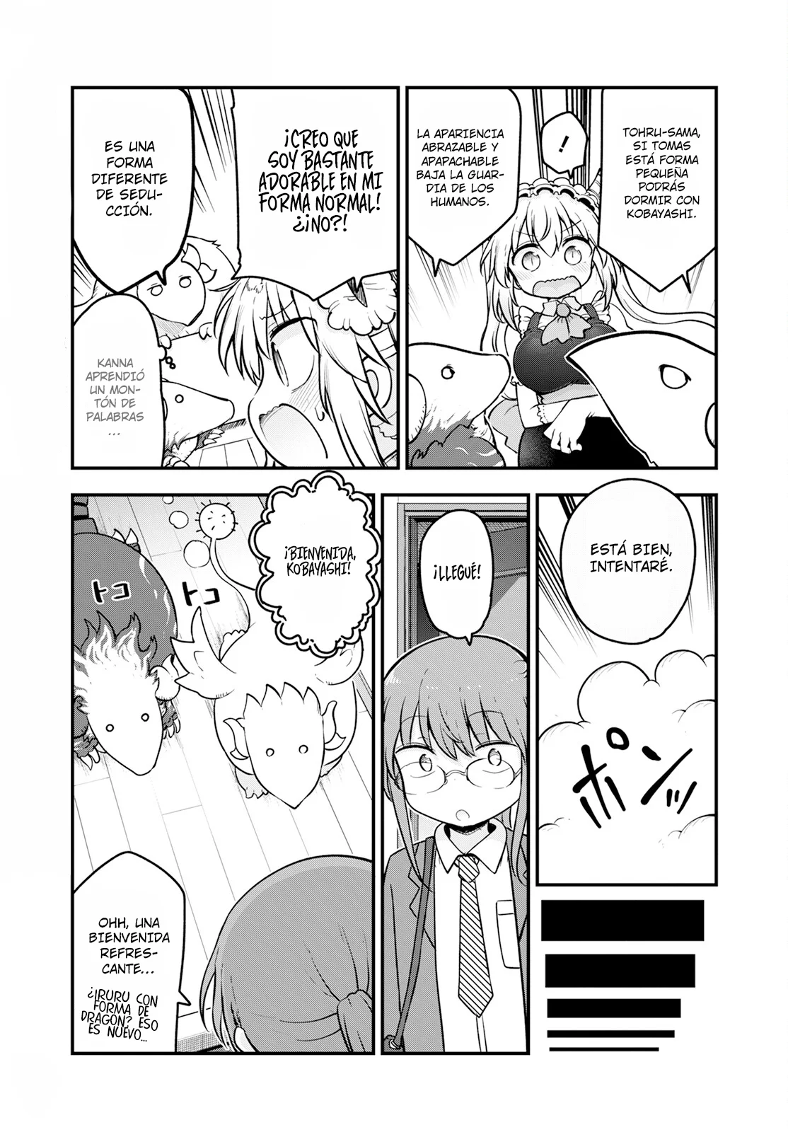 Kobayashi-san Chi no Maid Dragon Capítulo 140 - Page 8