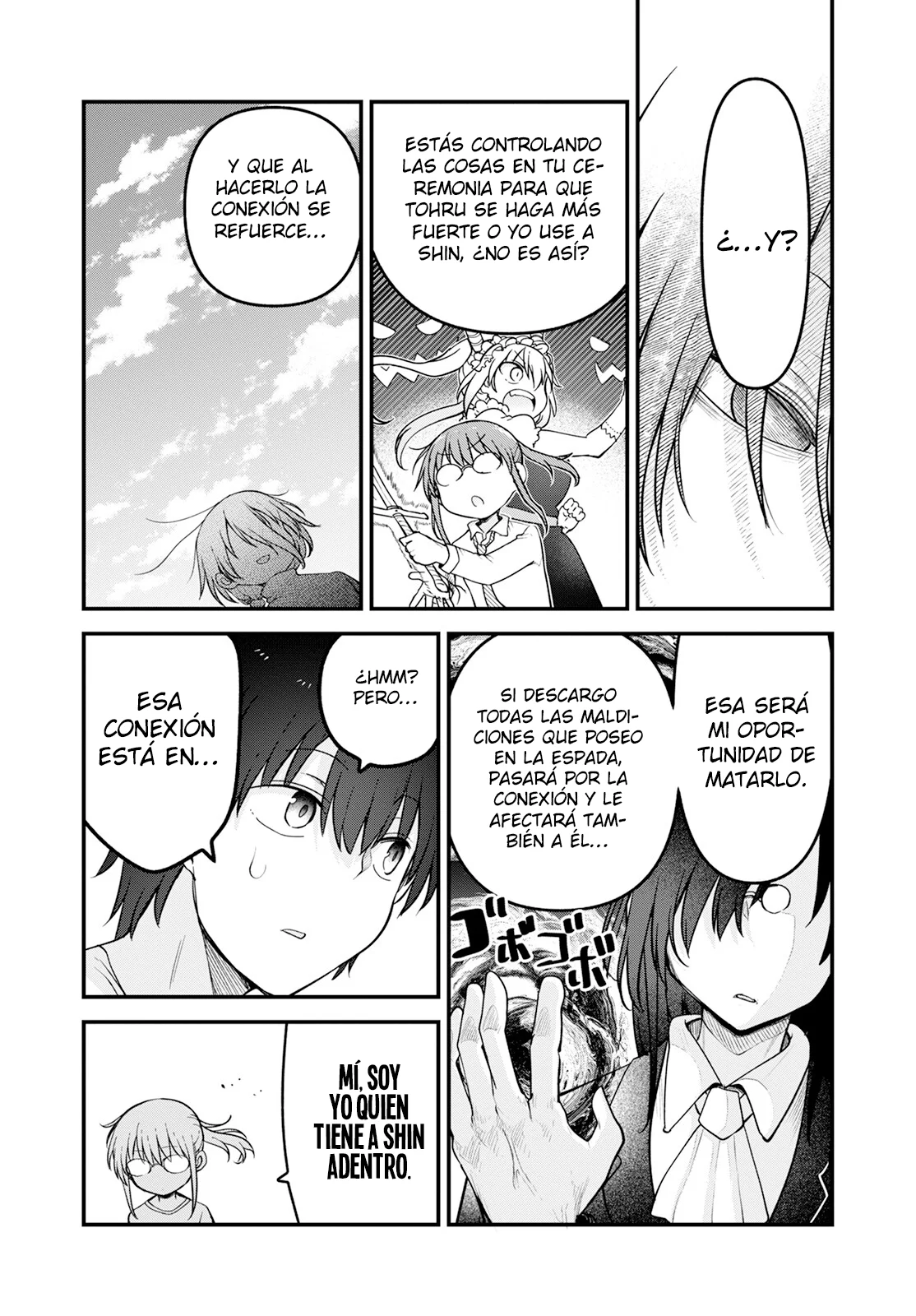 Kobayashi-san Chi no Maid Dragon Capítulo 141 - Page 10
