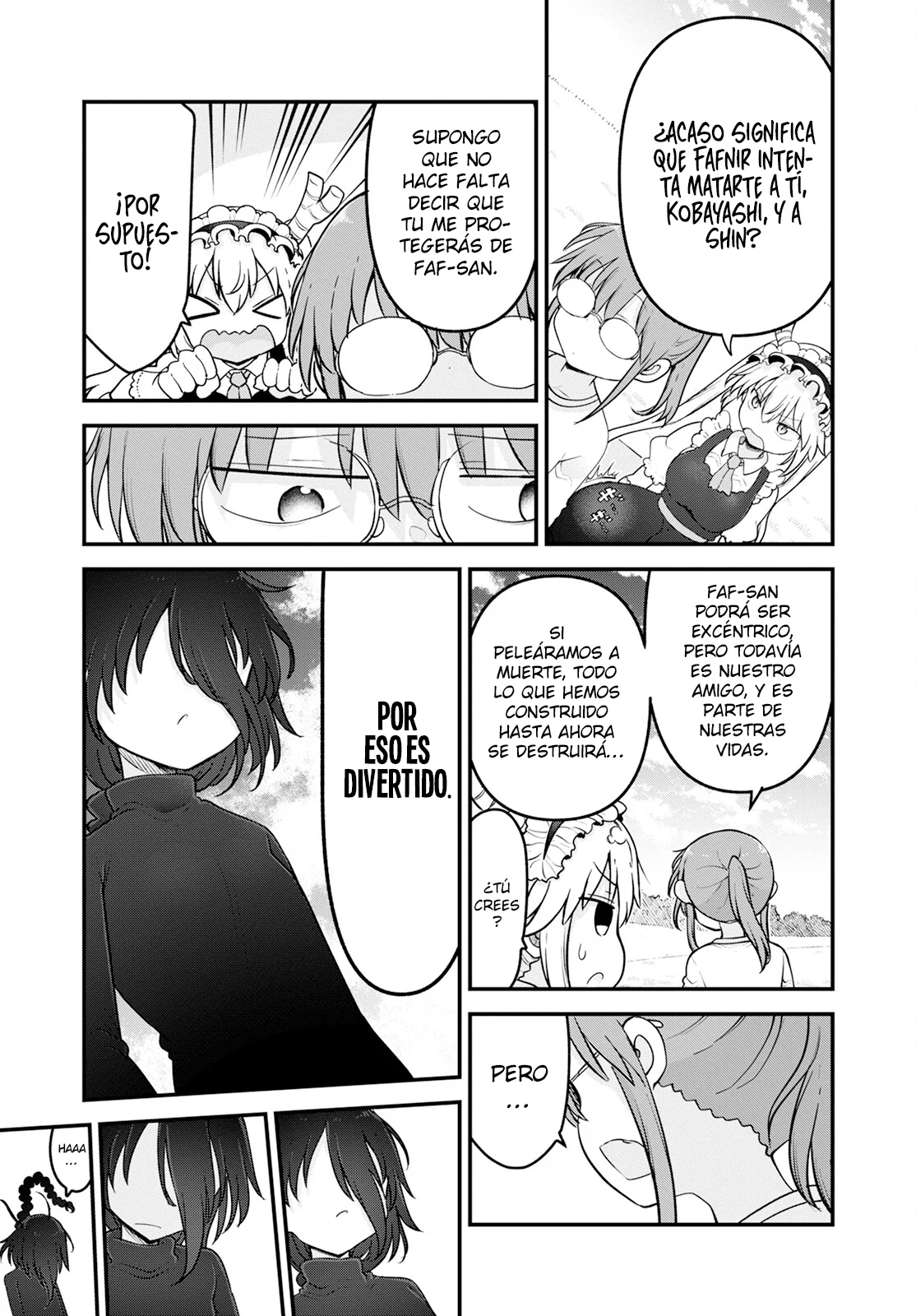 Kobayashi-san Chi no Maid Dragon Capítulo 141 - Page 11