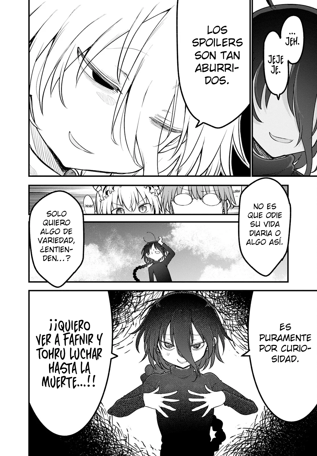 Kobayashi-san Chi no Maid Dragon Capítulo 141 - Page 12