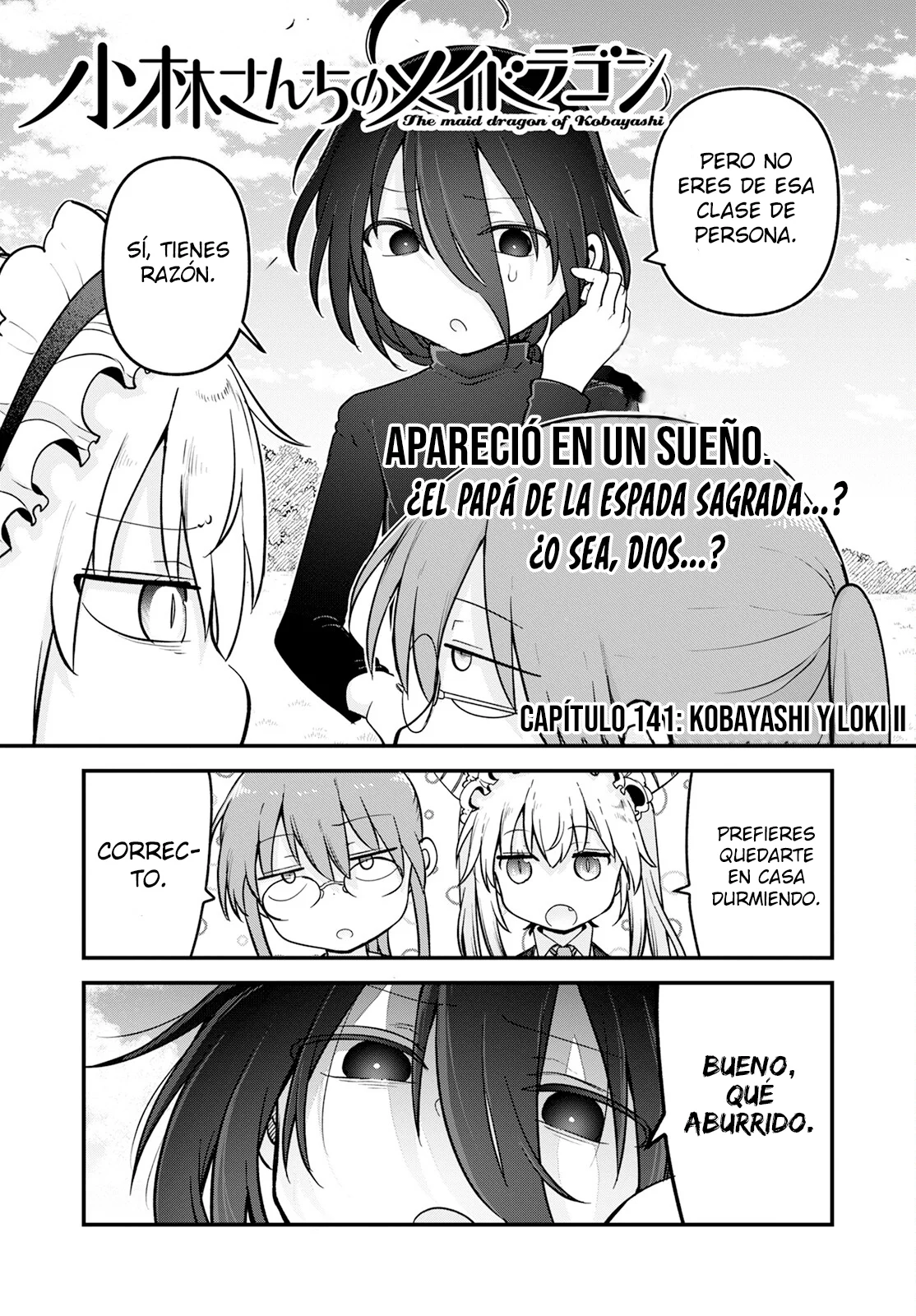 Kobayashi-san Chi no Maid Dragon Capítulo 141 - Page 4