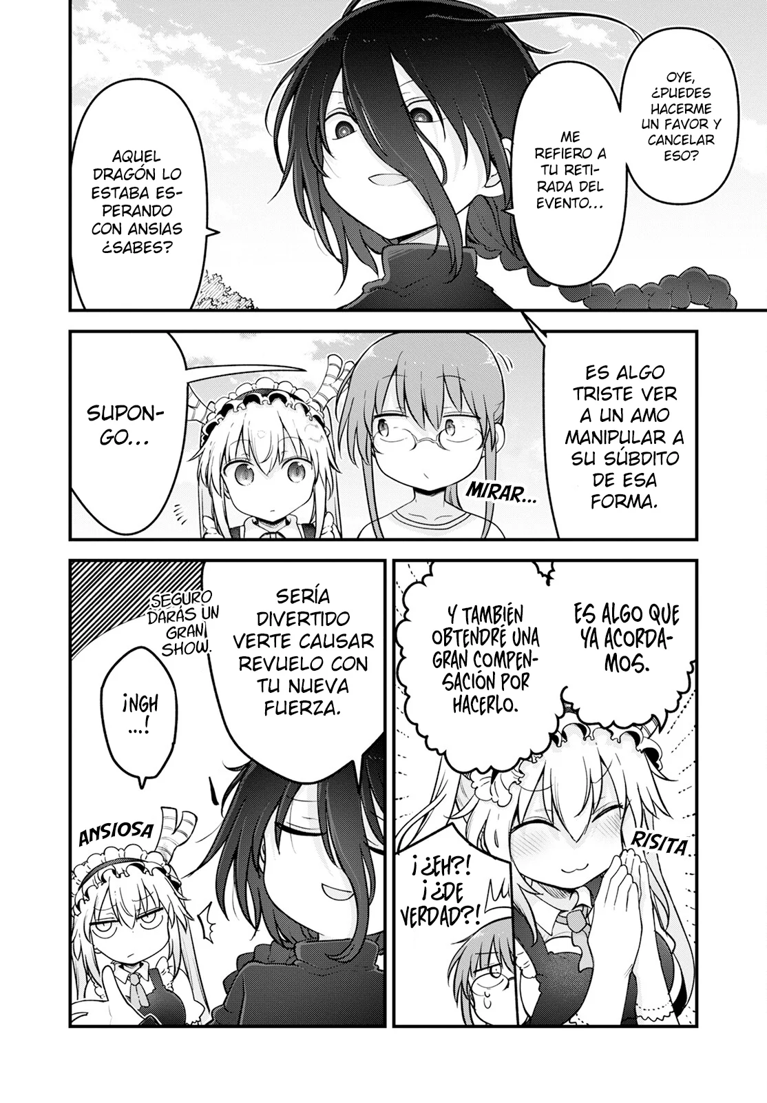 Kobayashi-san Chi no Maid Dragon Capítulo 141 - Page 6