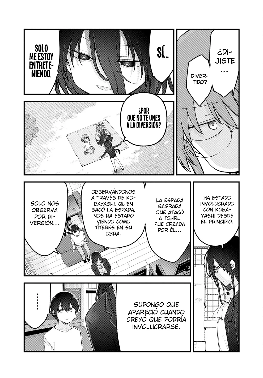 Kobayashi-san Chi no Maid Dragon Capítulo 141 - Page 7