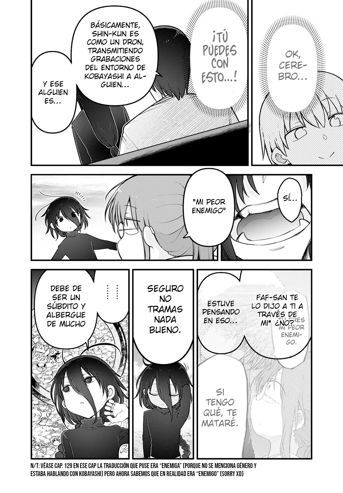 Kobayashi-san Chi no Maid Dragon Capítulo 141 - Page 8