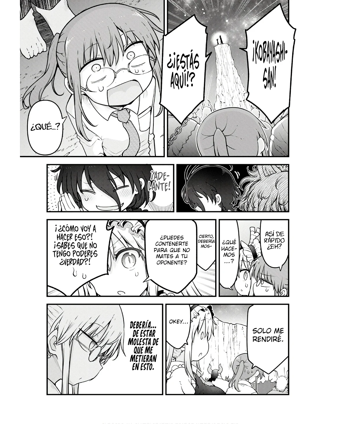 Kobayashi-san Chi no Maid Dragon Capítulo 142 - Page 10