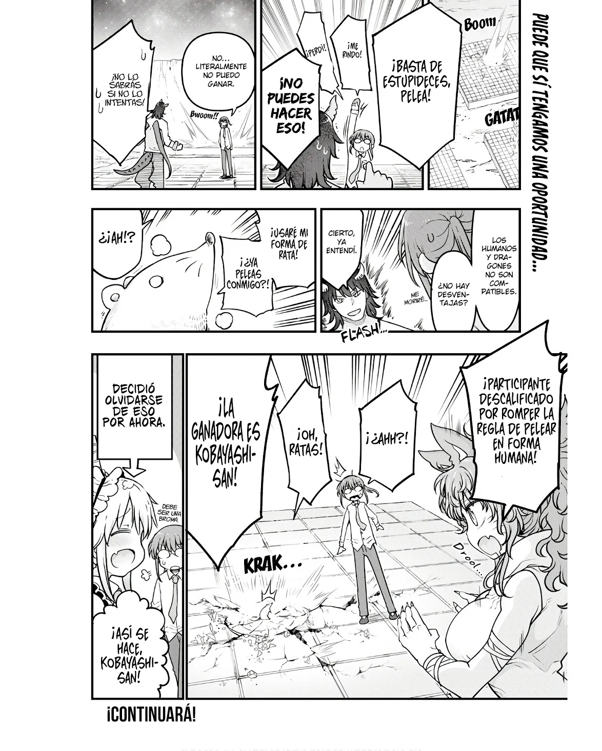 Kobayashi-san Chi no Maid Dragon Capítulo 142 - Page 15